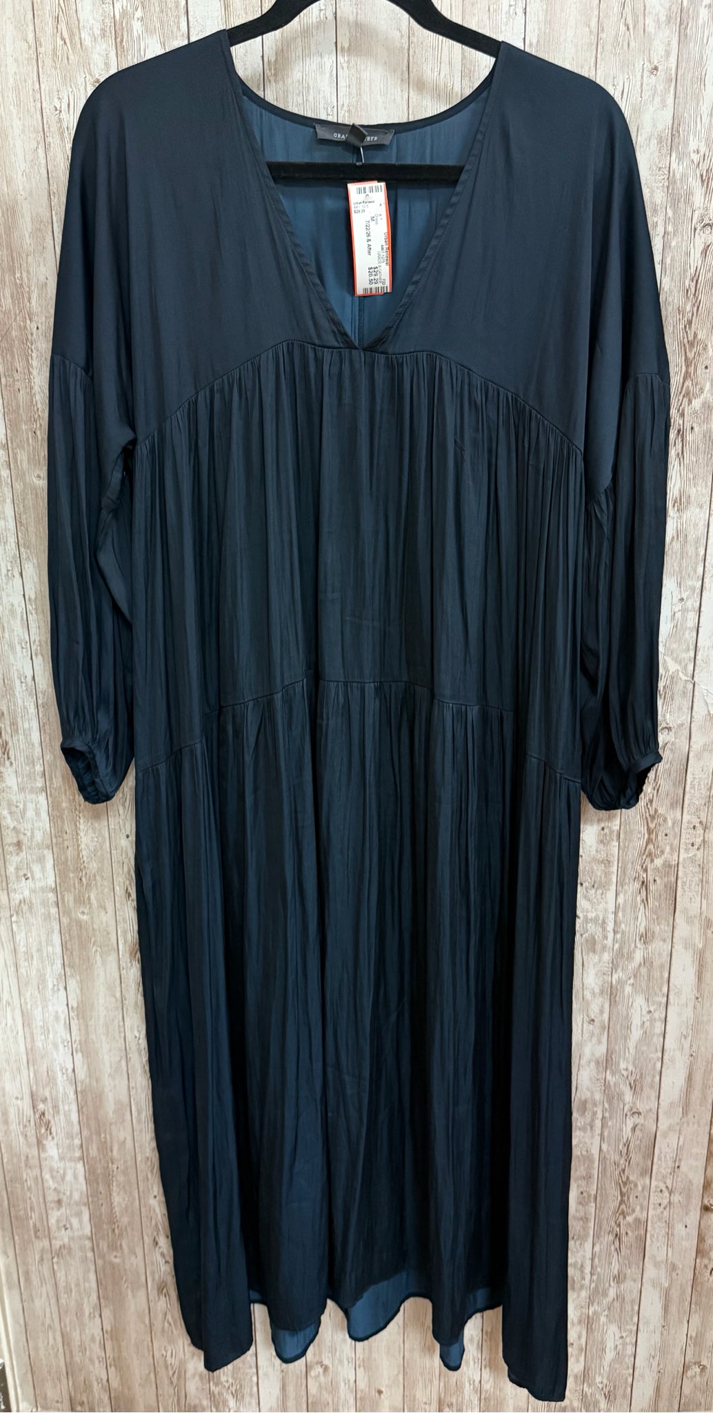 Size M GRADE & GATHER Navy Dress