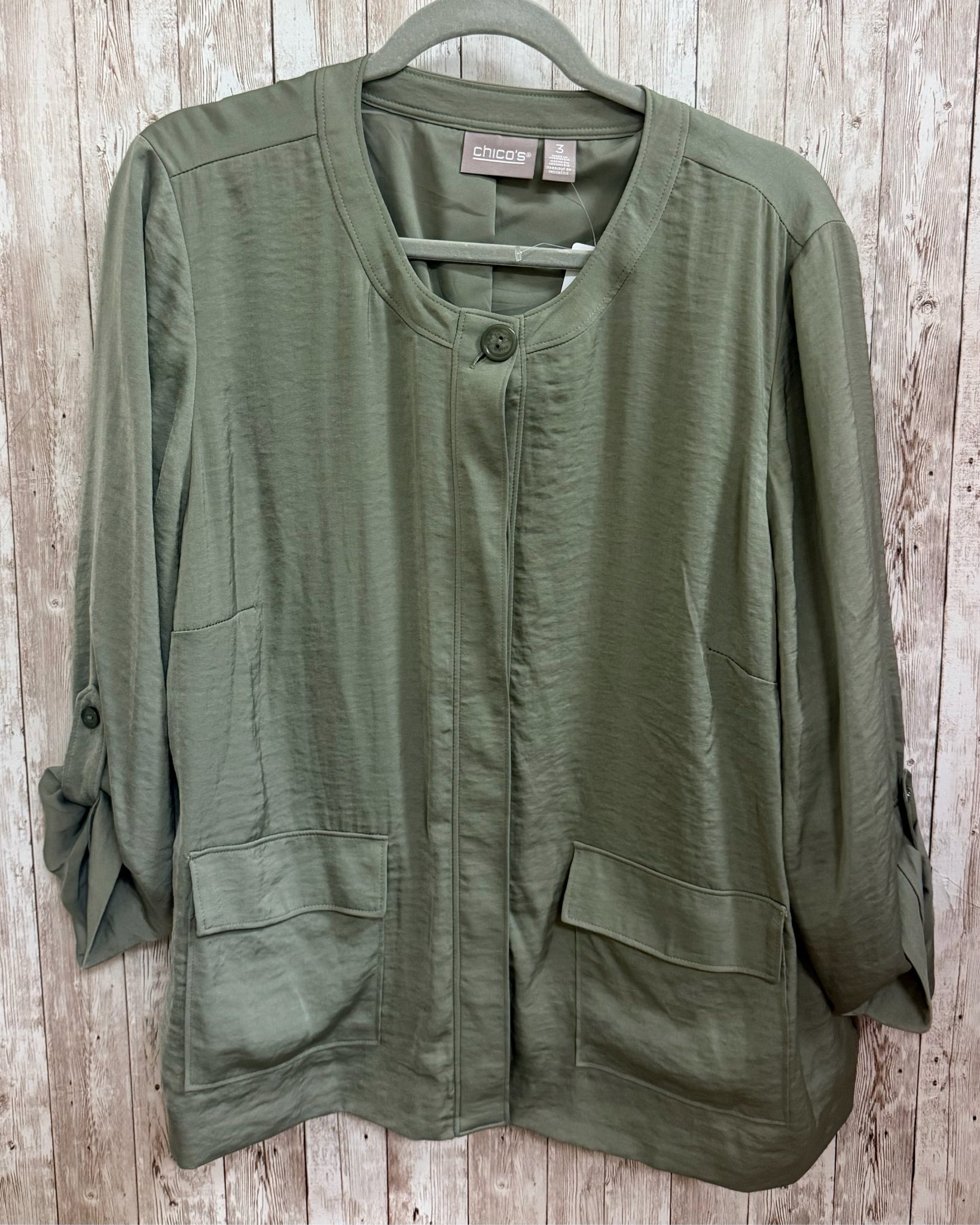 Size XL CHICO'S SAGE Jacket