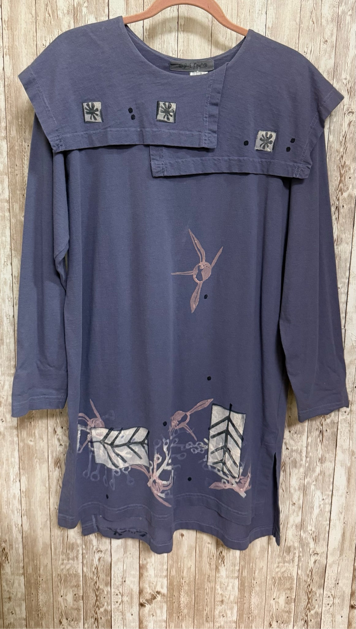BLUE FISH Size One Size Blue Dress