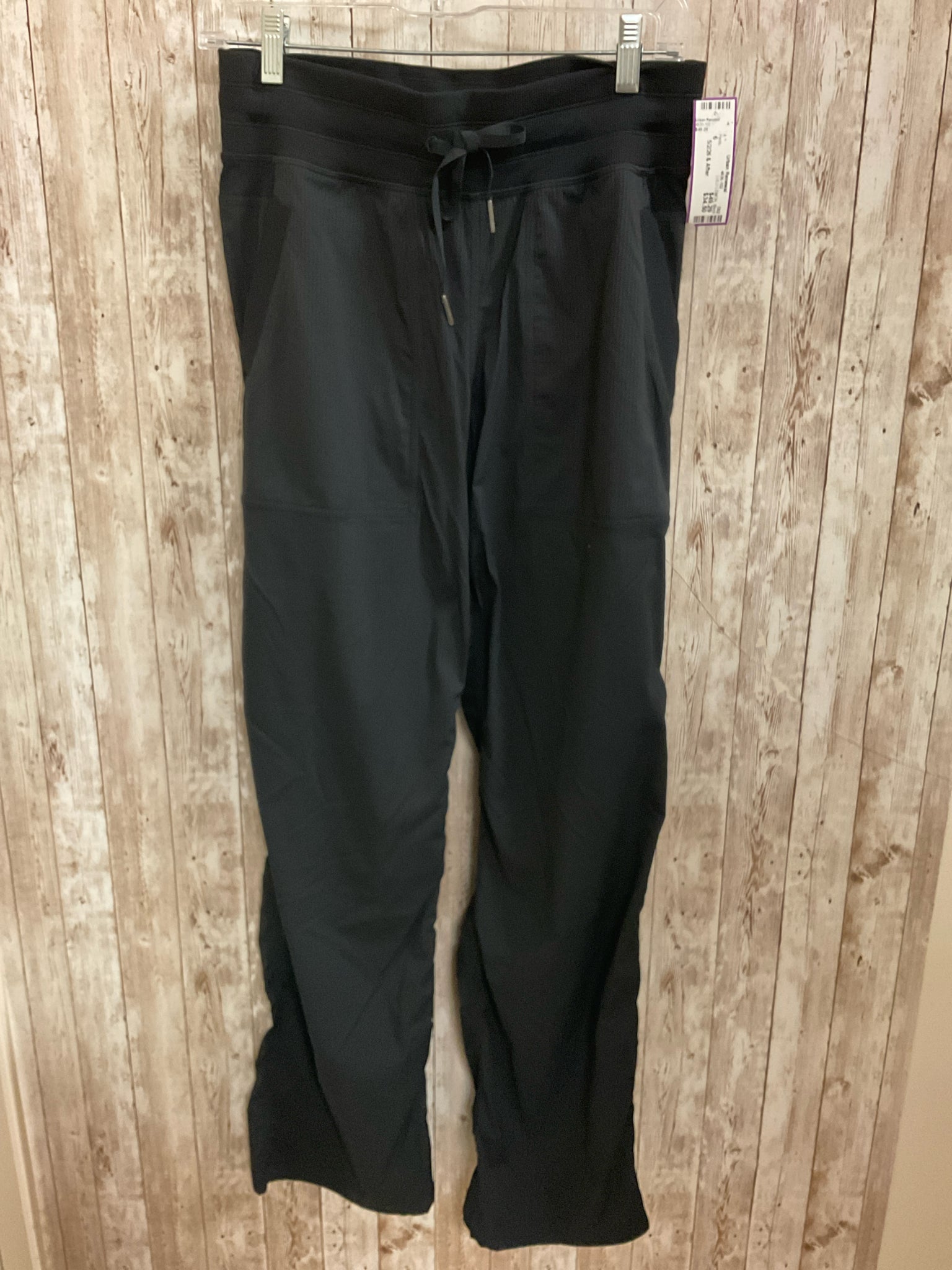 Size 6 LULU LEMON Black Pants