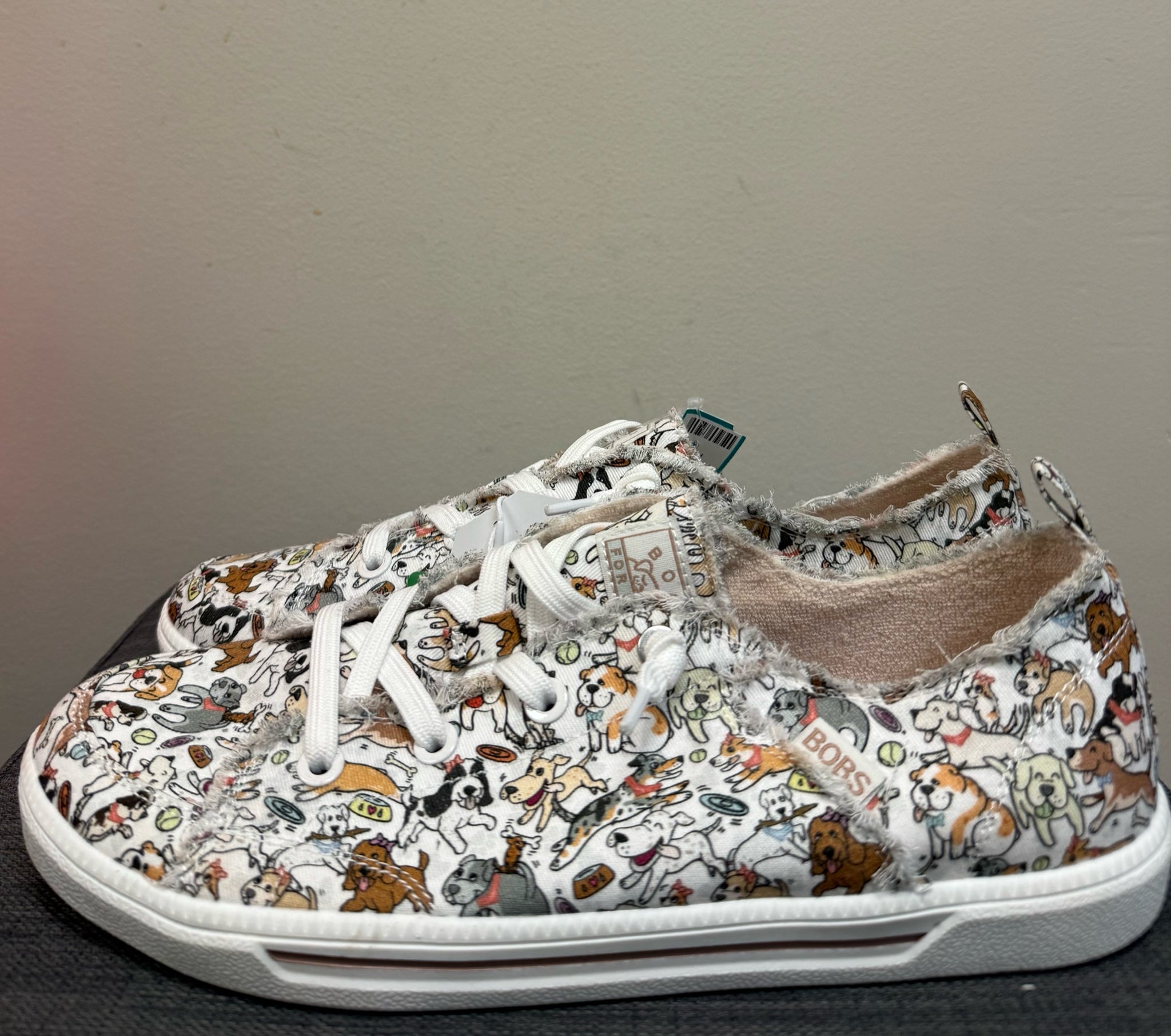 10 BOBS Cream Sneakers