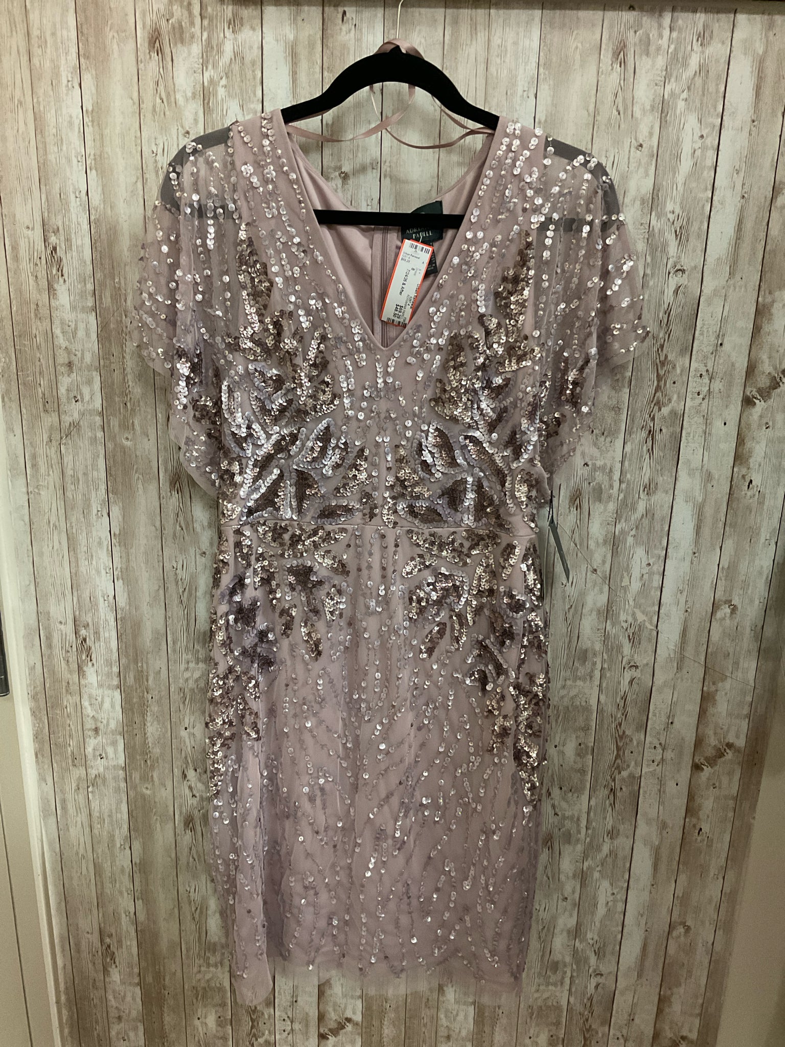 Size 8 ADRIANNA PAPELL LAVENDAR Dress