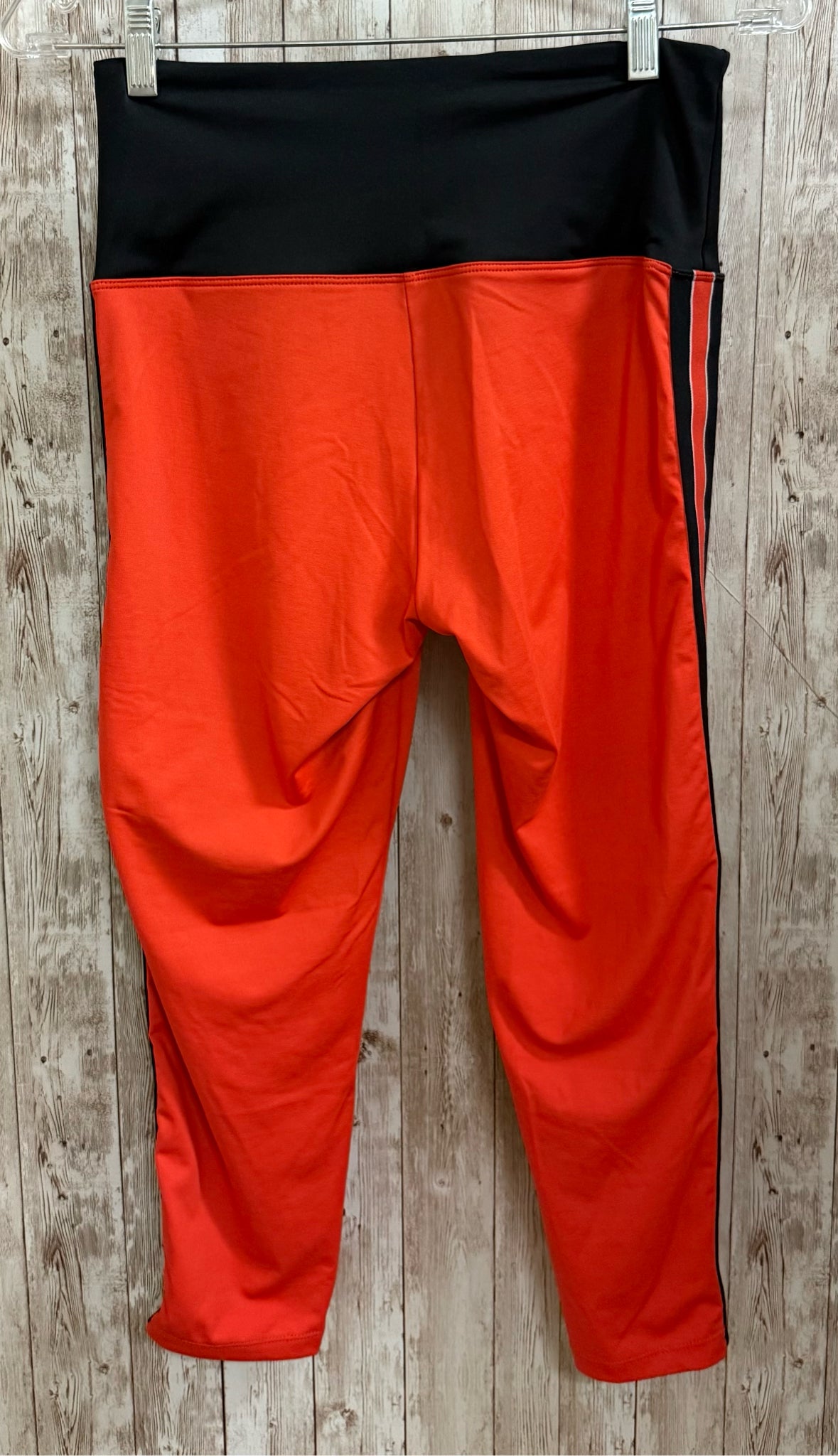 Size M RUBY RIBBON ORANGE AND BLACK 2 PC PANT SET