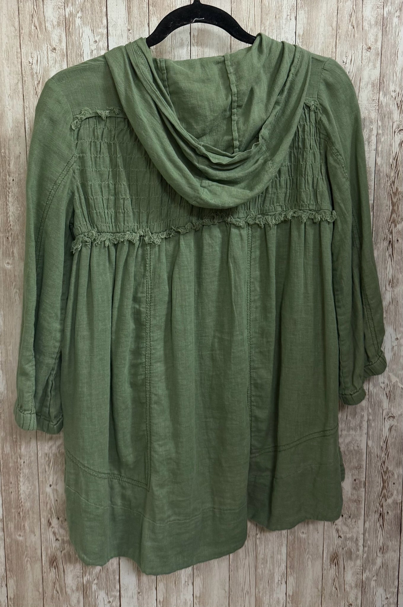 Size XS FREE PEOPLE Green Top