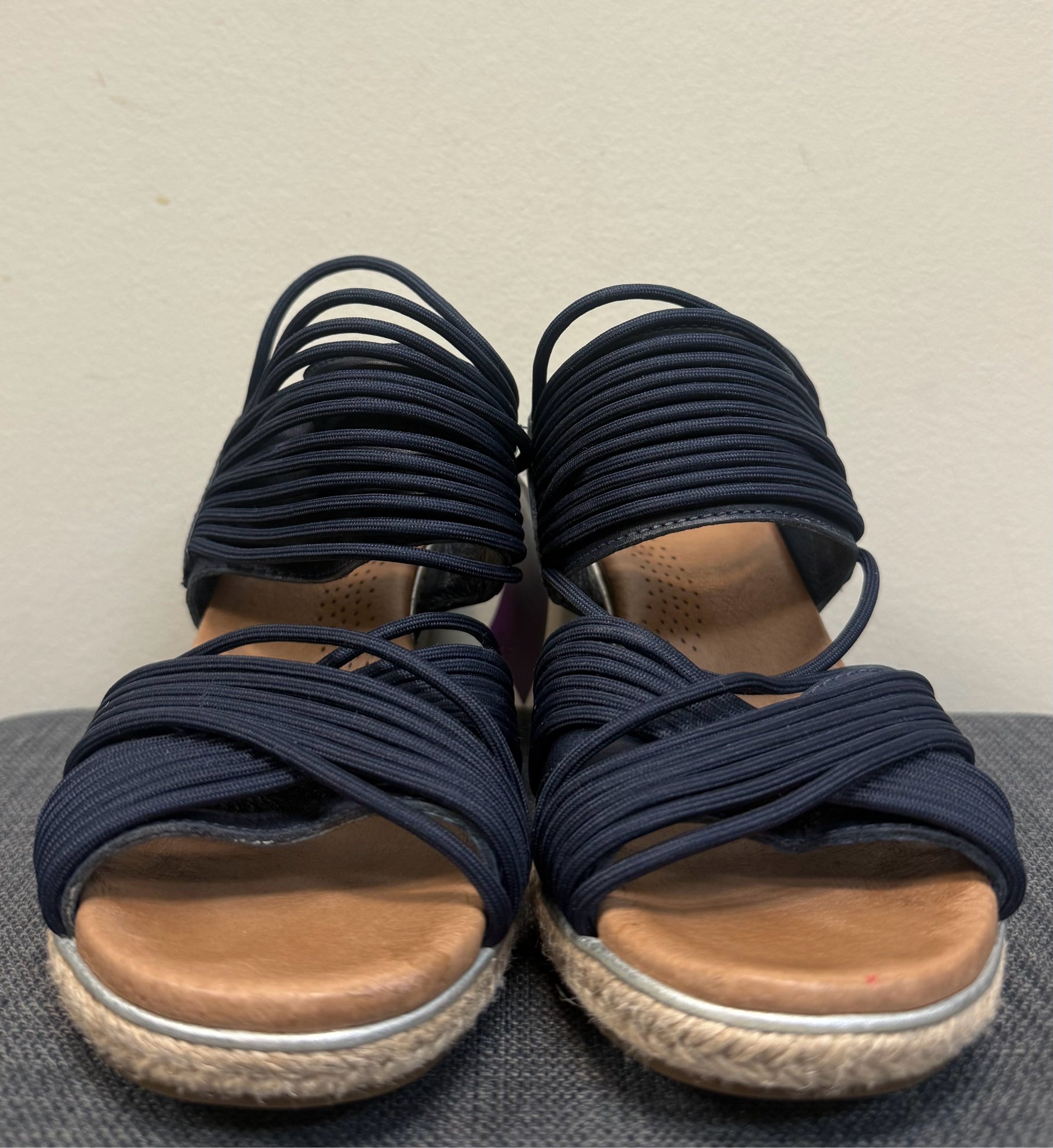 6 UGG Navy Sandals