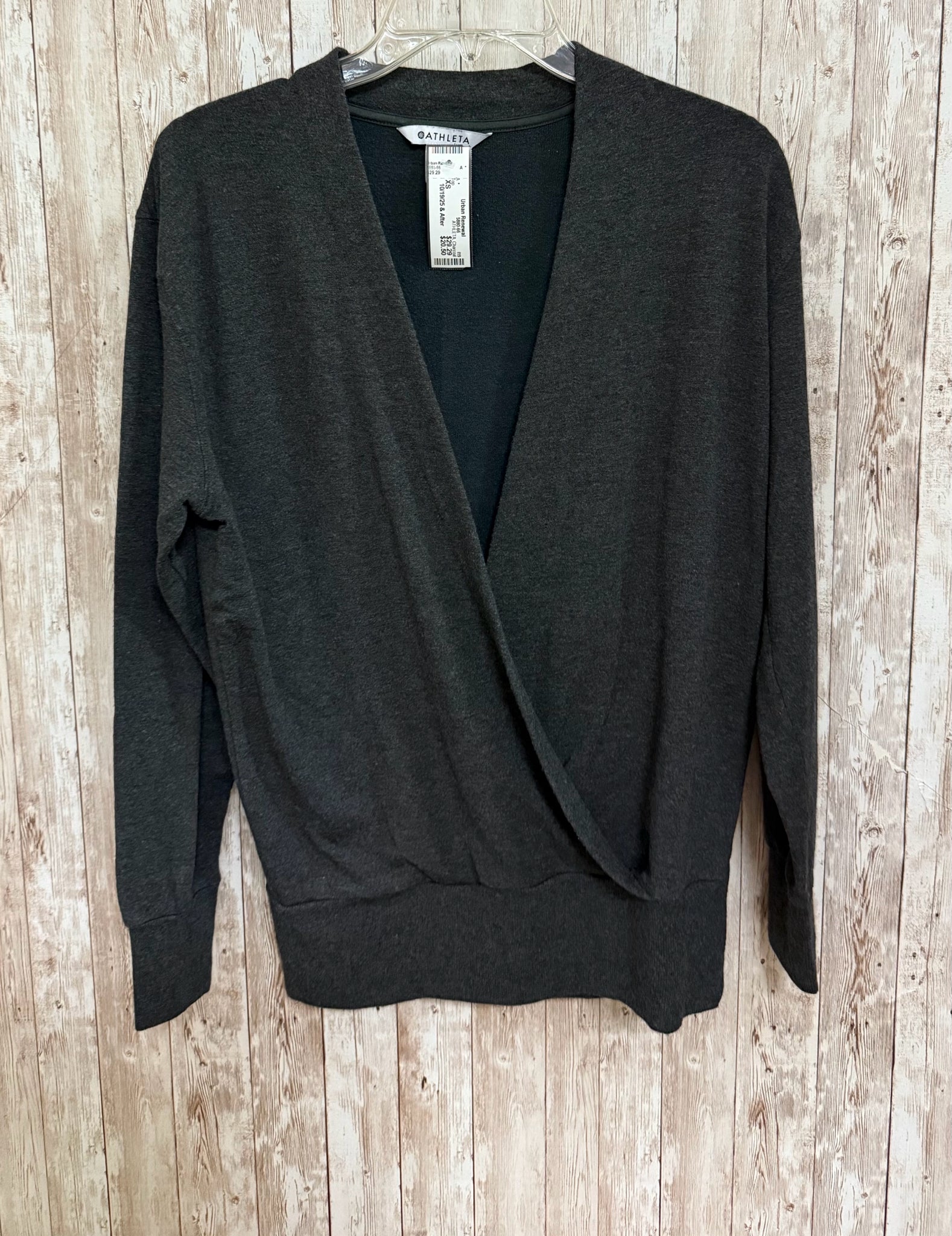 Size XS ATHLETA Charcoal Top