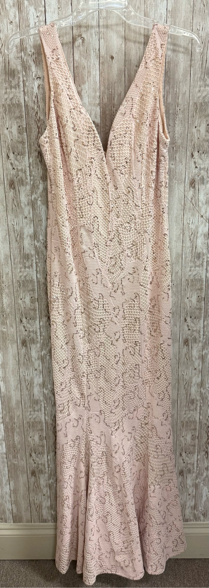 Size L BAILEY BLUE Blush Dress