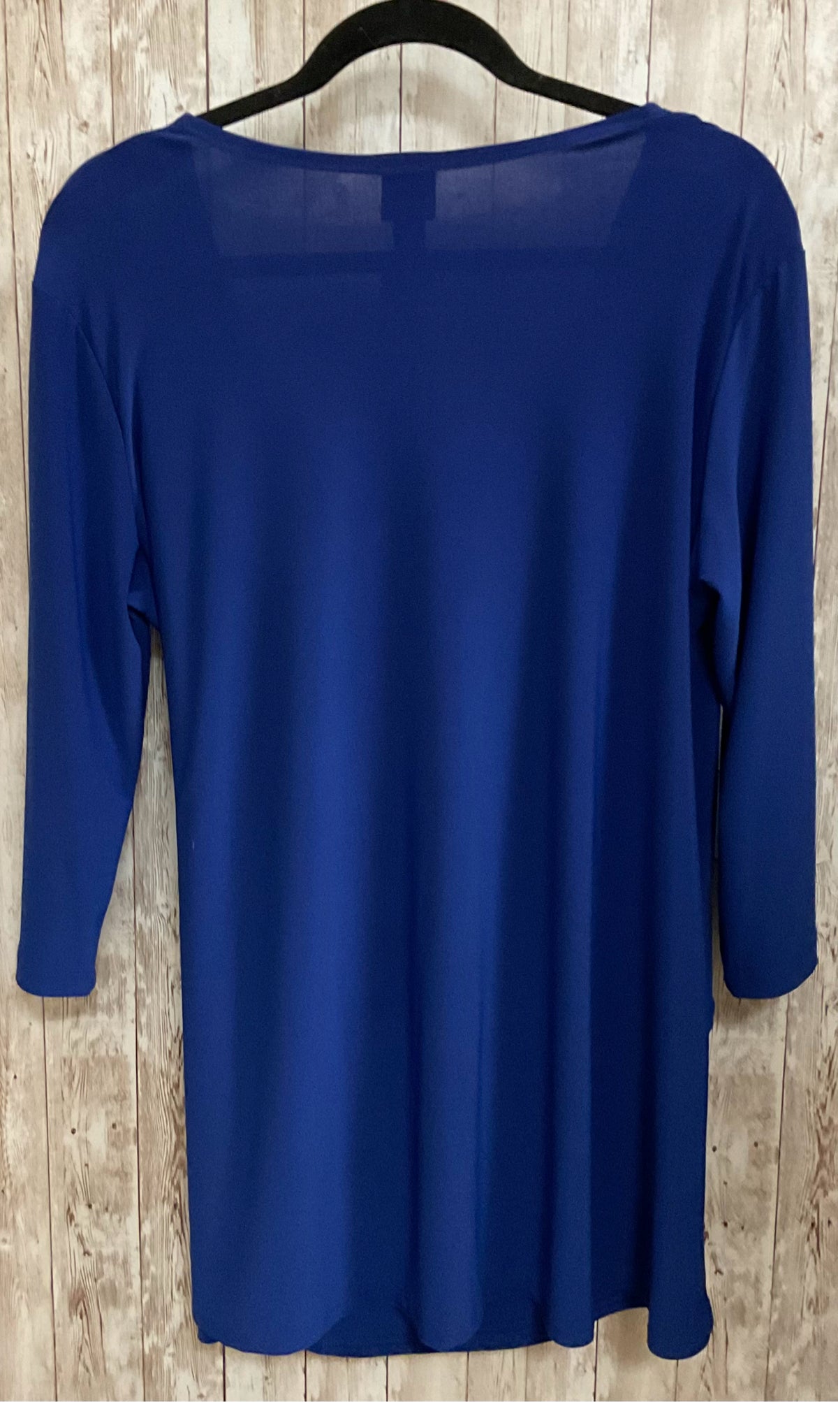 Size XL CIARA SUN WOO Royal Blue Top