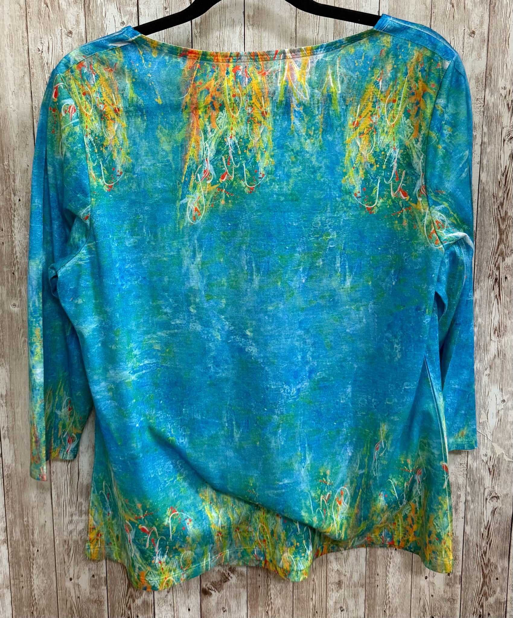 Size L LEOMA LOVEGROVE BLUE SEATURTLE Top