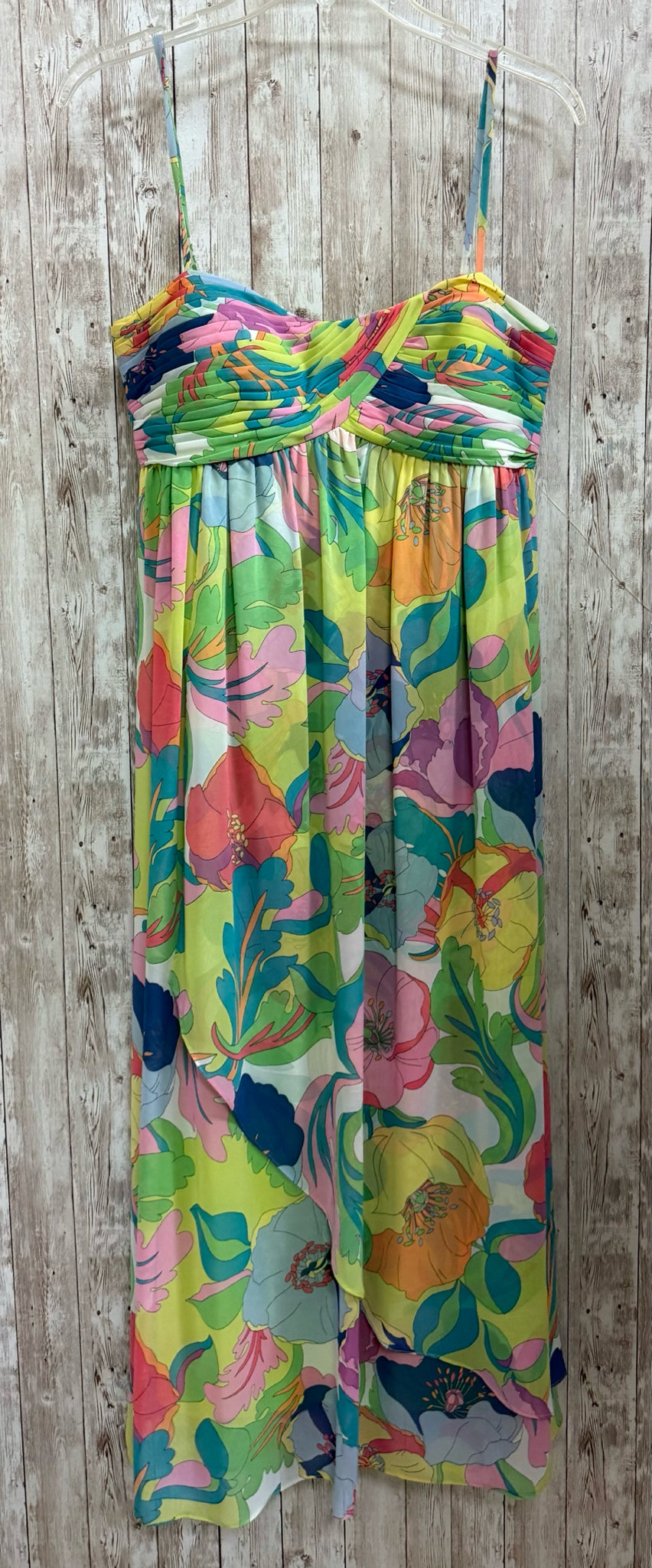 Size 8 SPIEGEL YELLOW FLORAL Dress