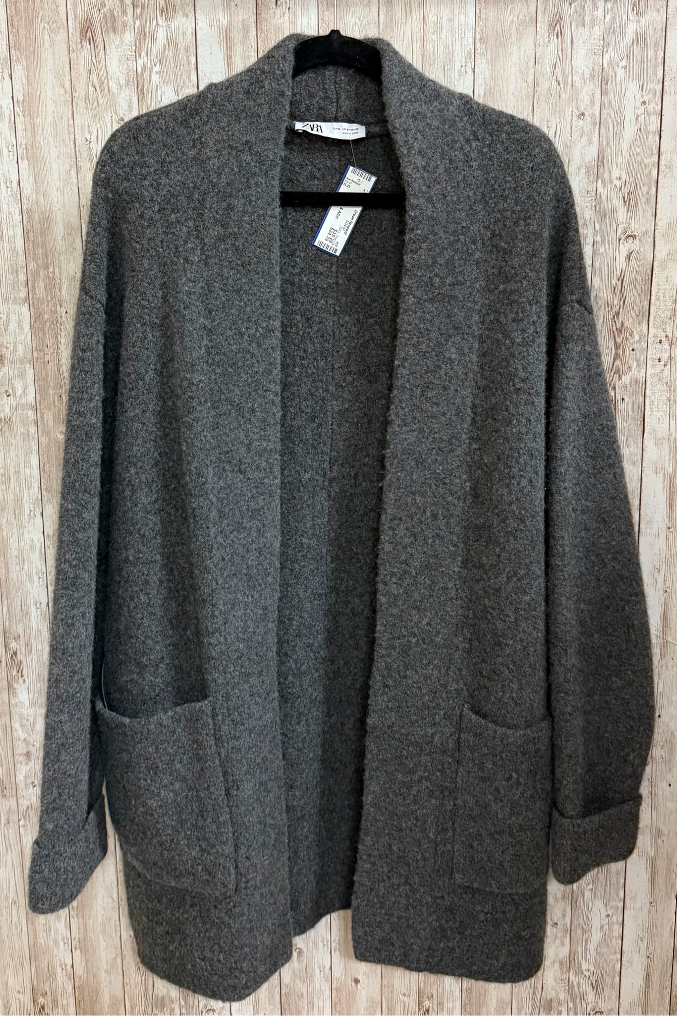 ZARA Size M Charcoal Jacket