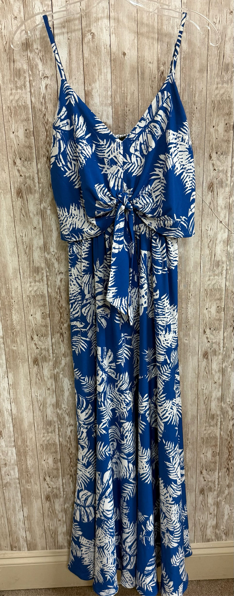 Size S VICI BLUE AND WHITE Dress