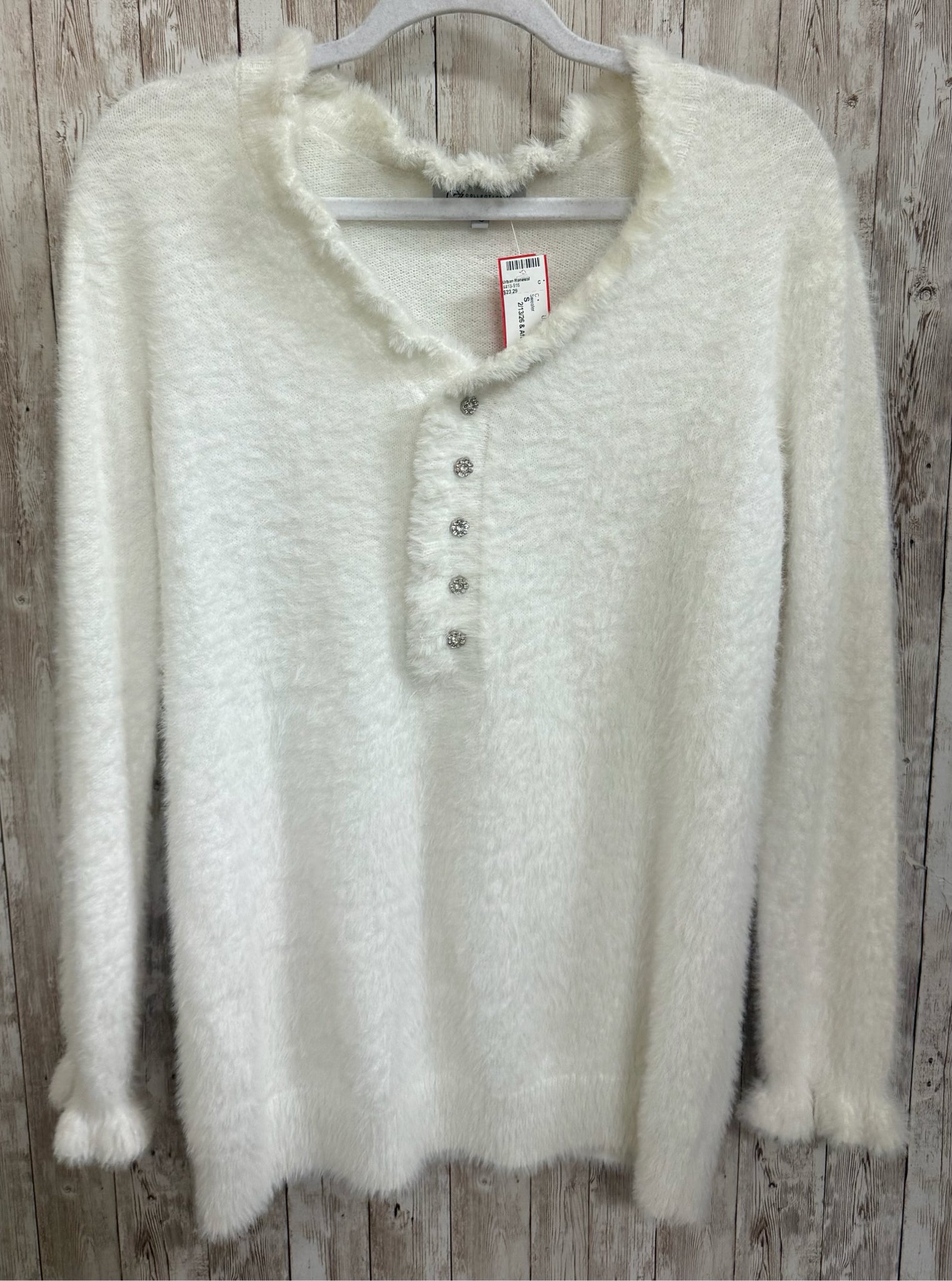 Size S CEZELE White Sweater
