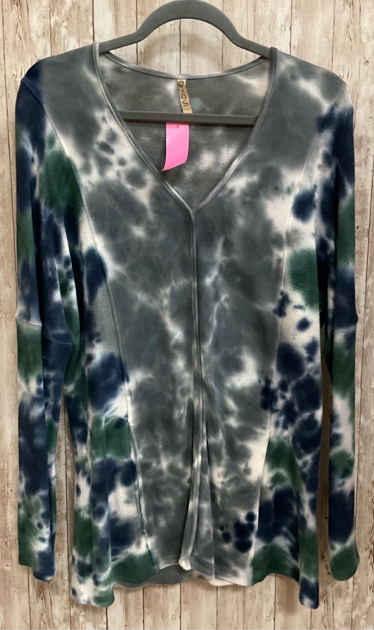 Size S XCVI GREY AND BLUE Top