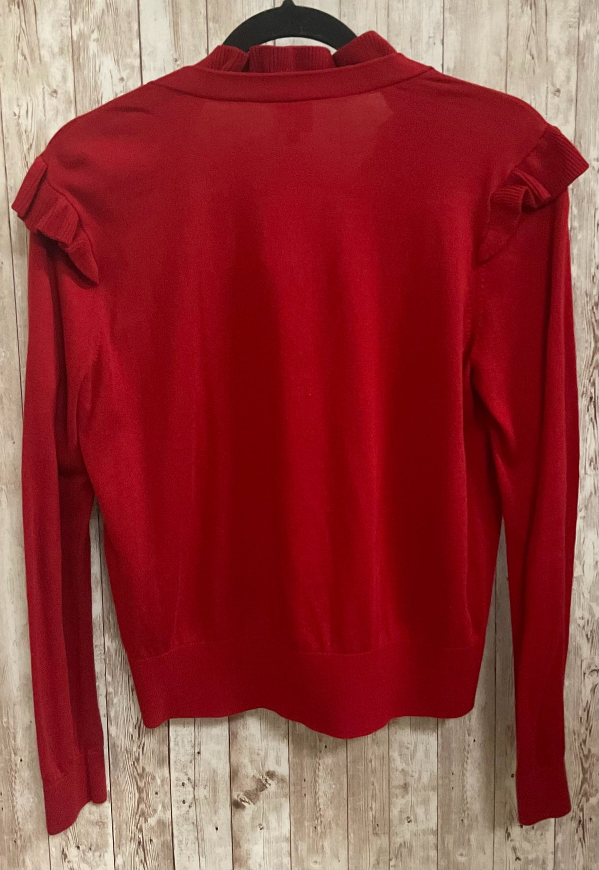 Size M CABI Red Cardigan