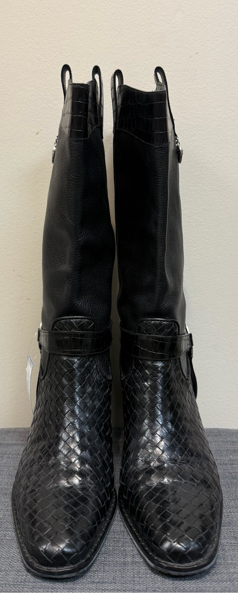 BRIGHTON 11 BLACK LEATHER Boots