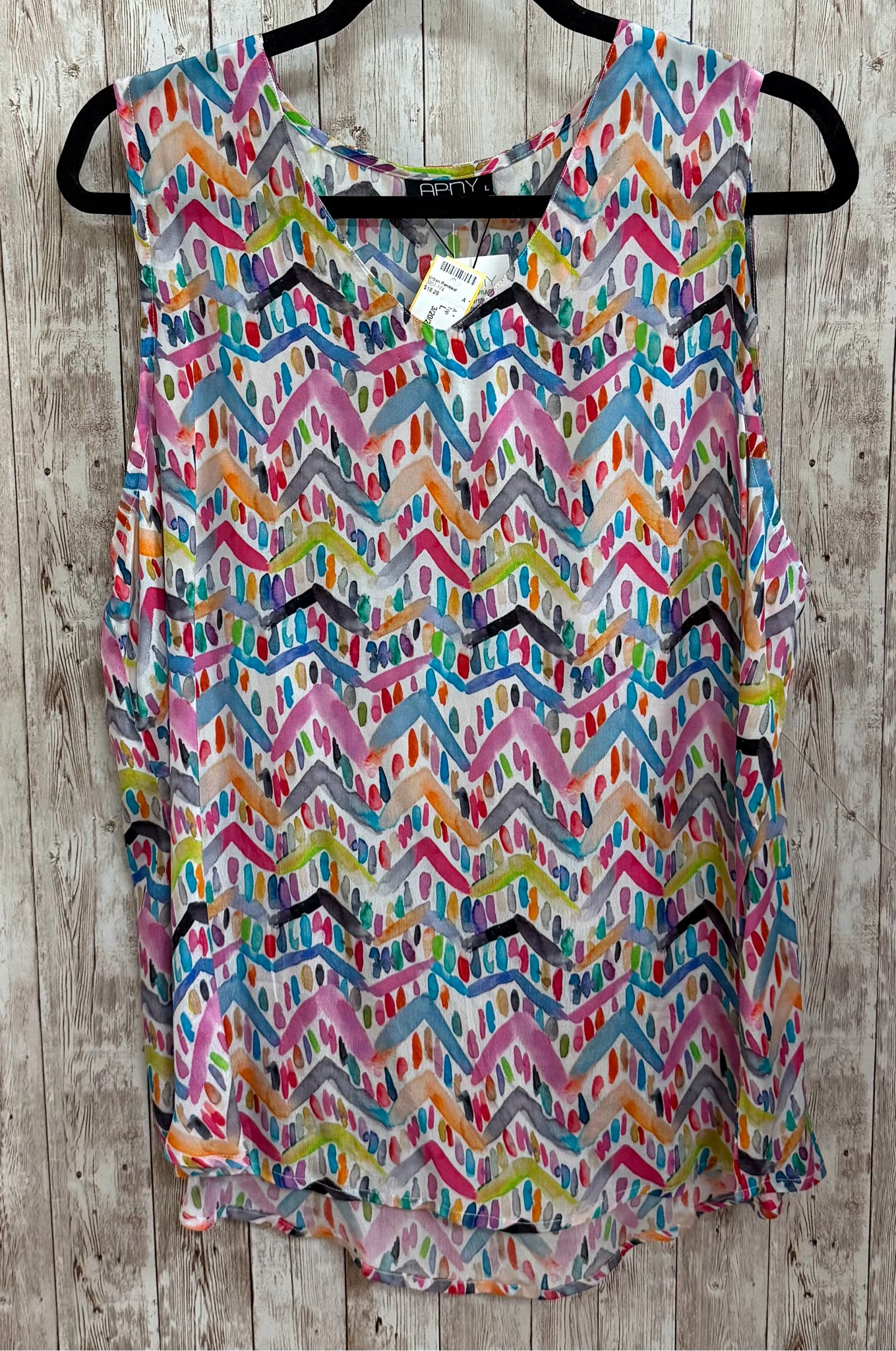 Size L APNY MULTI COLOR Top