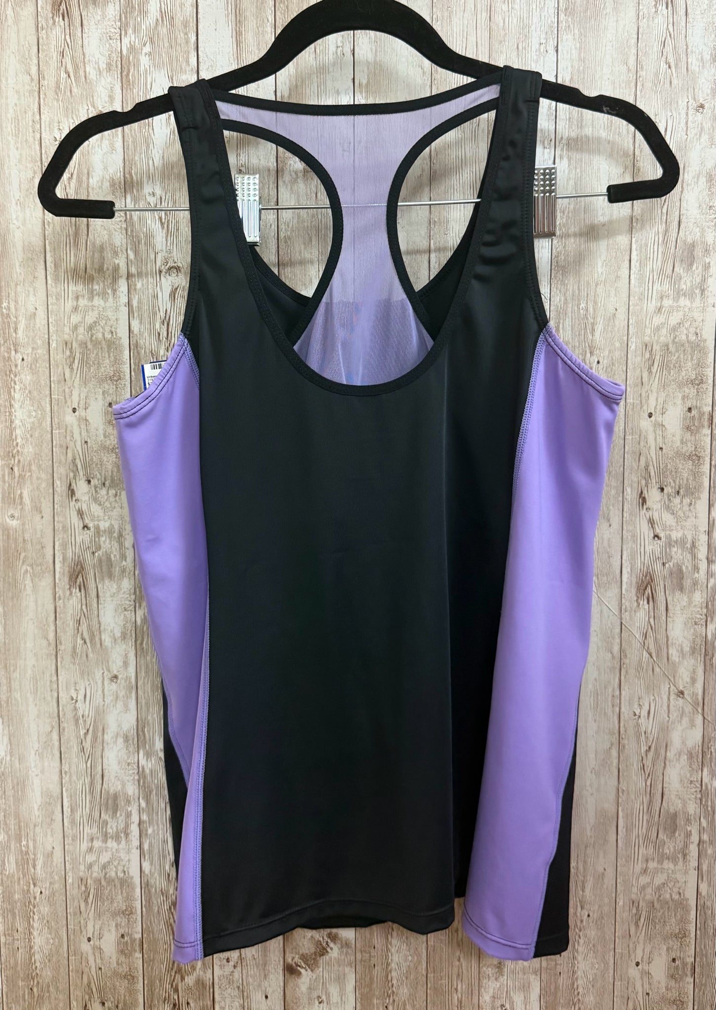 Size M RUBY RIBBON BLACK AND PURPLE 2 PC PANT SET