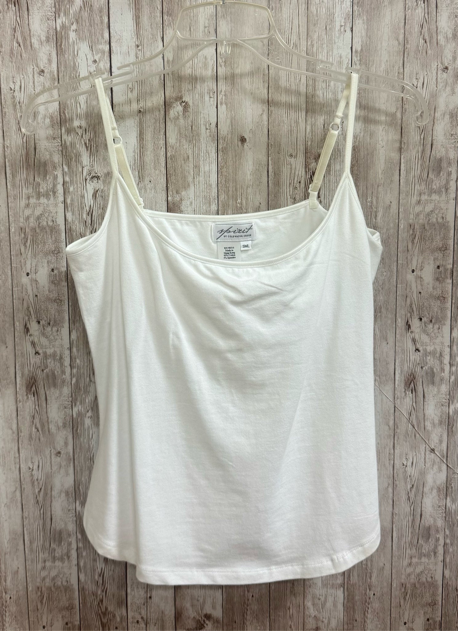 Size S/M COLDWATER CREEK White Tank Top