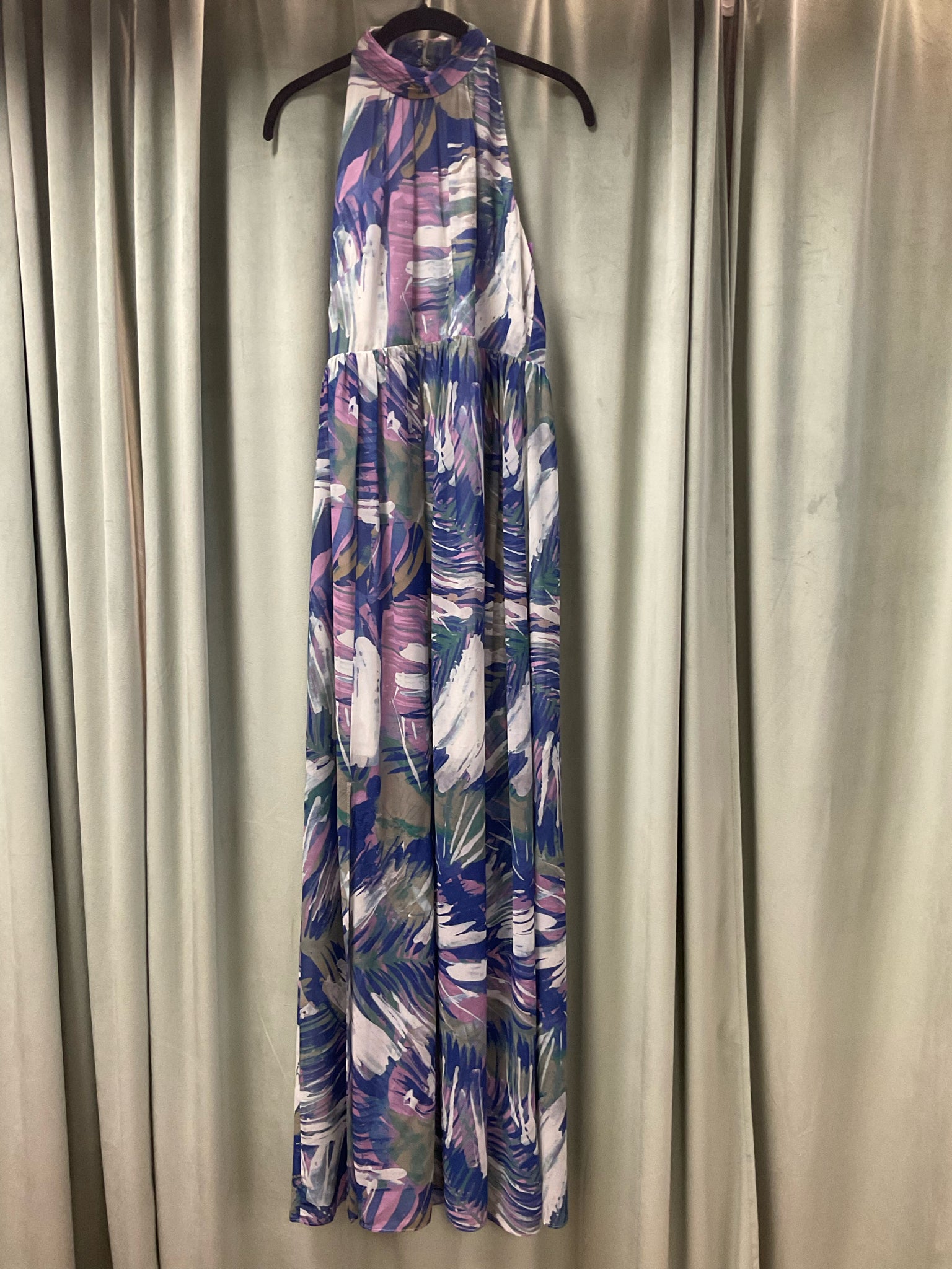 Size 6 REISS Purple Print Dress