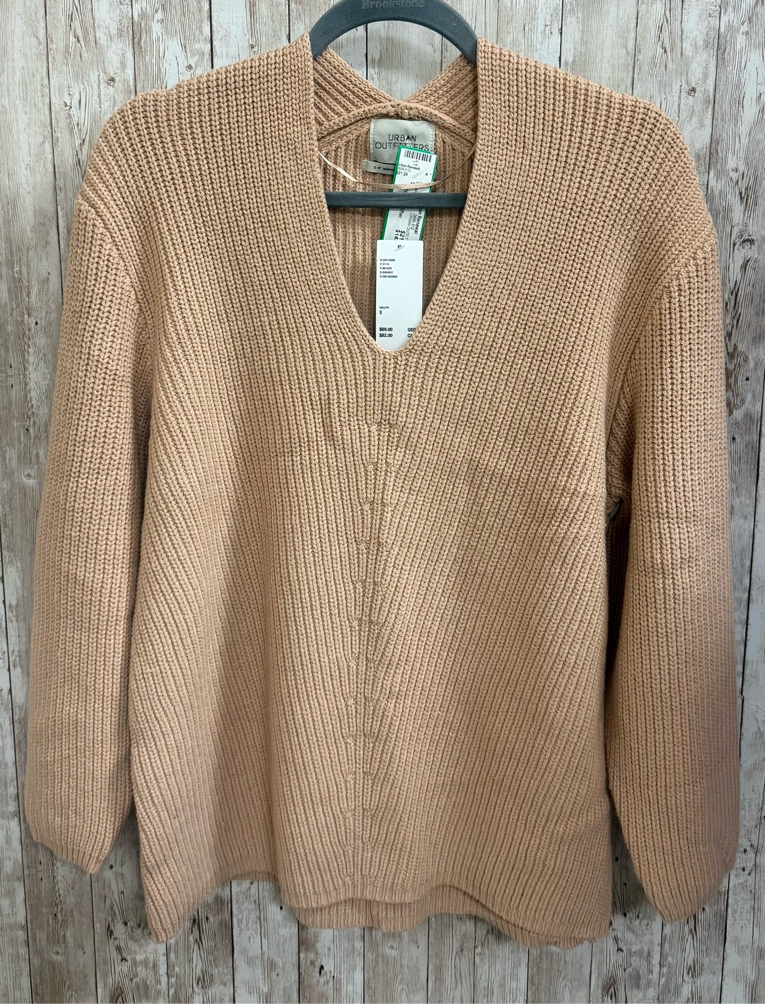 Size S URBAN OUTFITTERS SAND Sweater