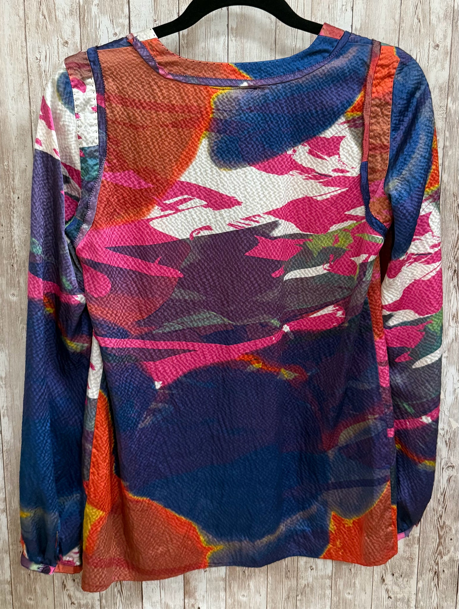 Size 6 TORY BURCH PURPLE AND PINK FLORAL Top