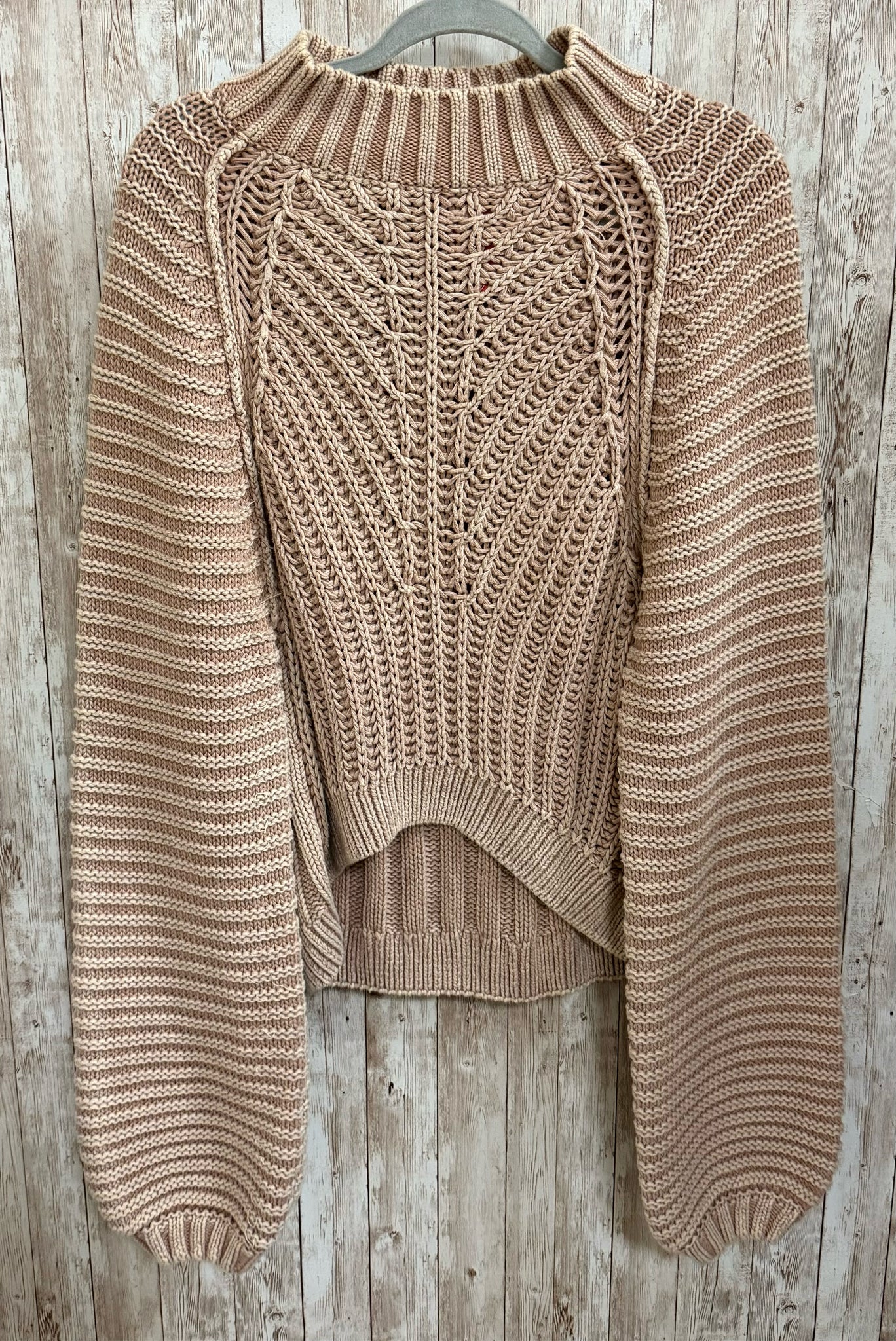 Size M FREE PEOPLE Tan Sweater