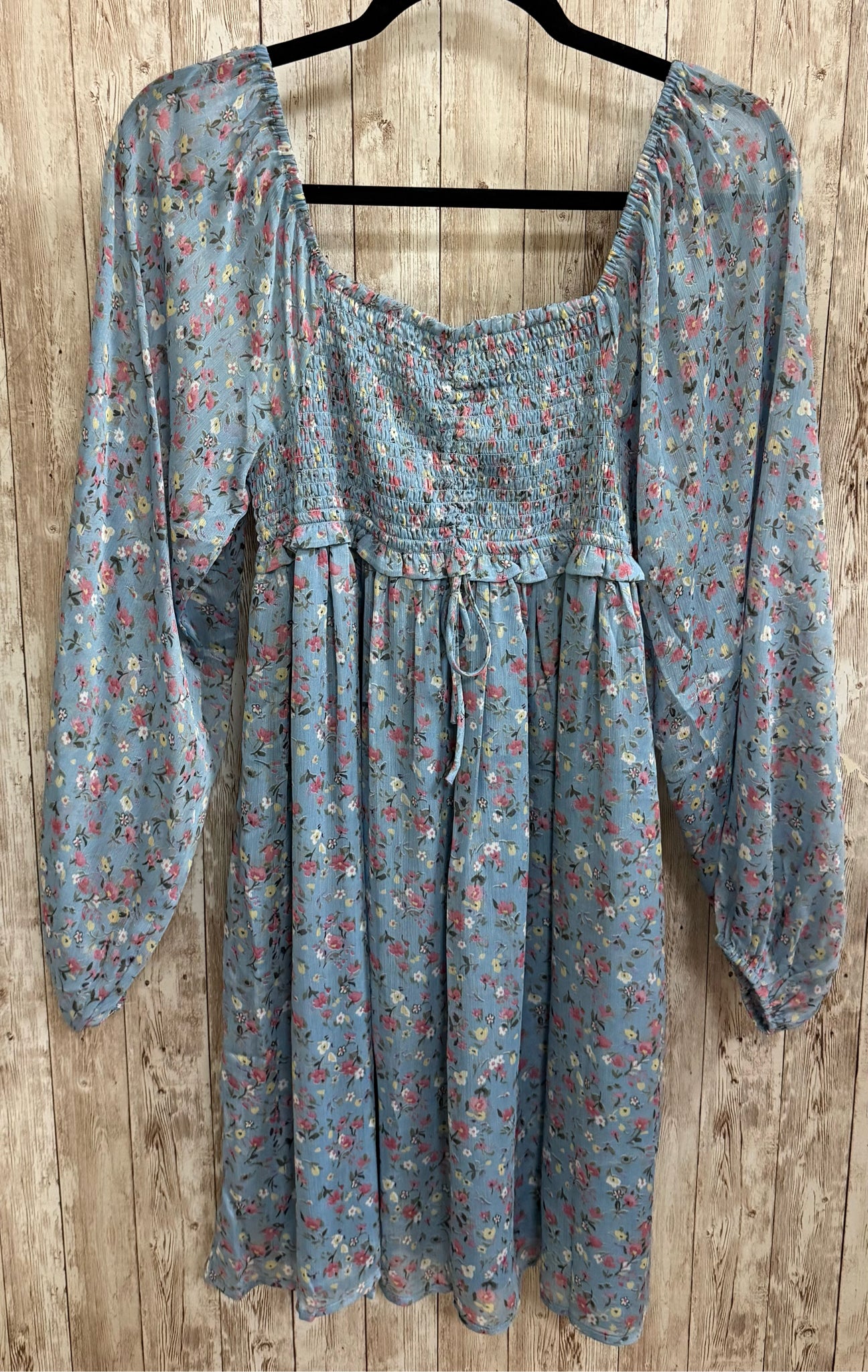 Size L 143 STORY BLUE FLORAL Dress