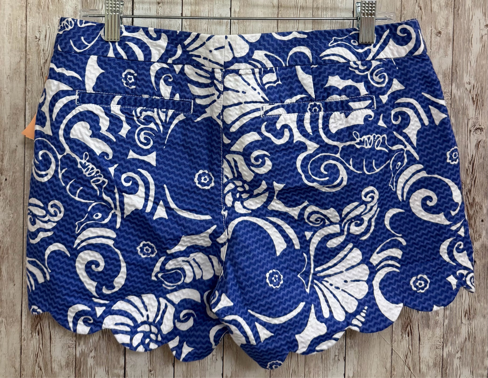 Size 6 LILLY PULITZER purple and white Shorts
