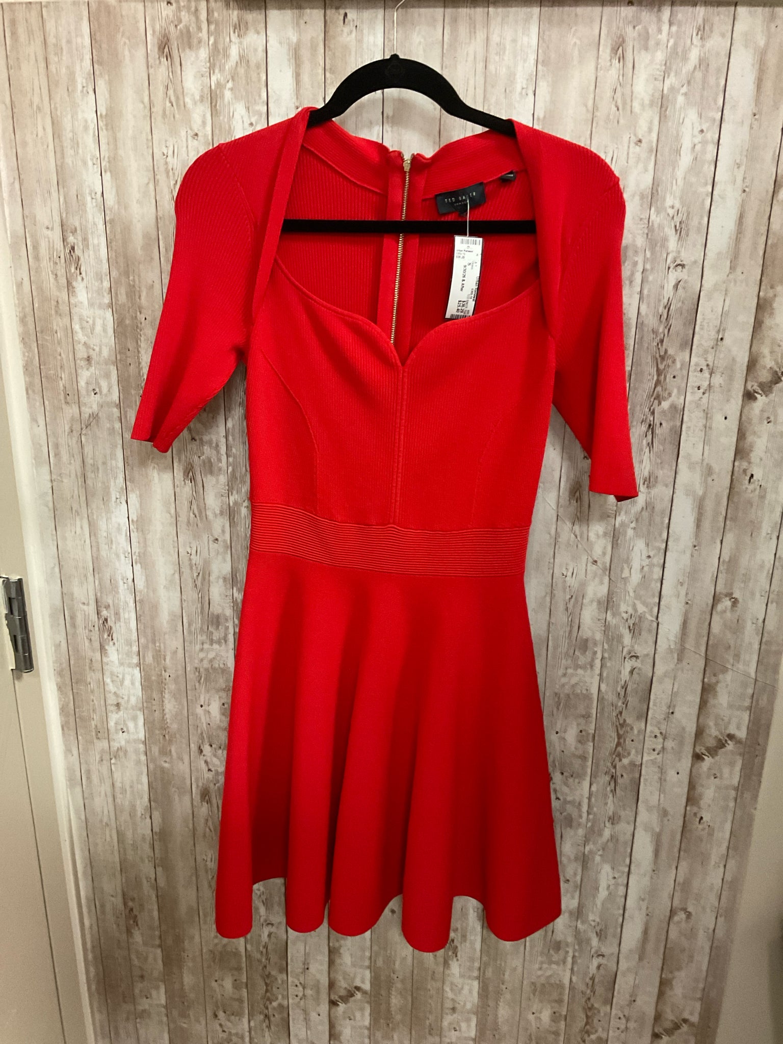 Size S TED BAKER Red Dress