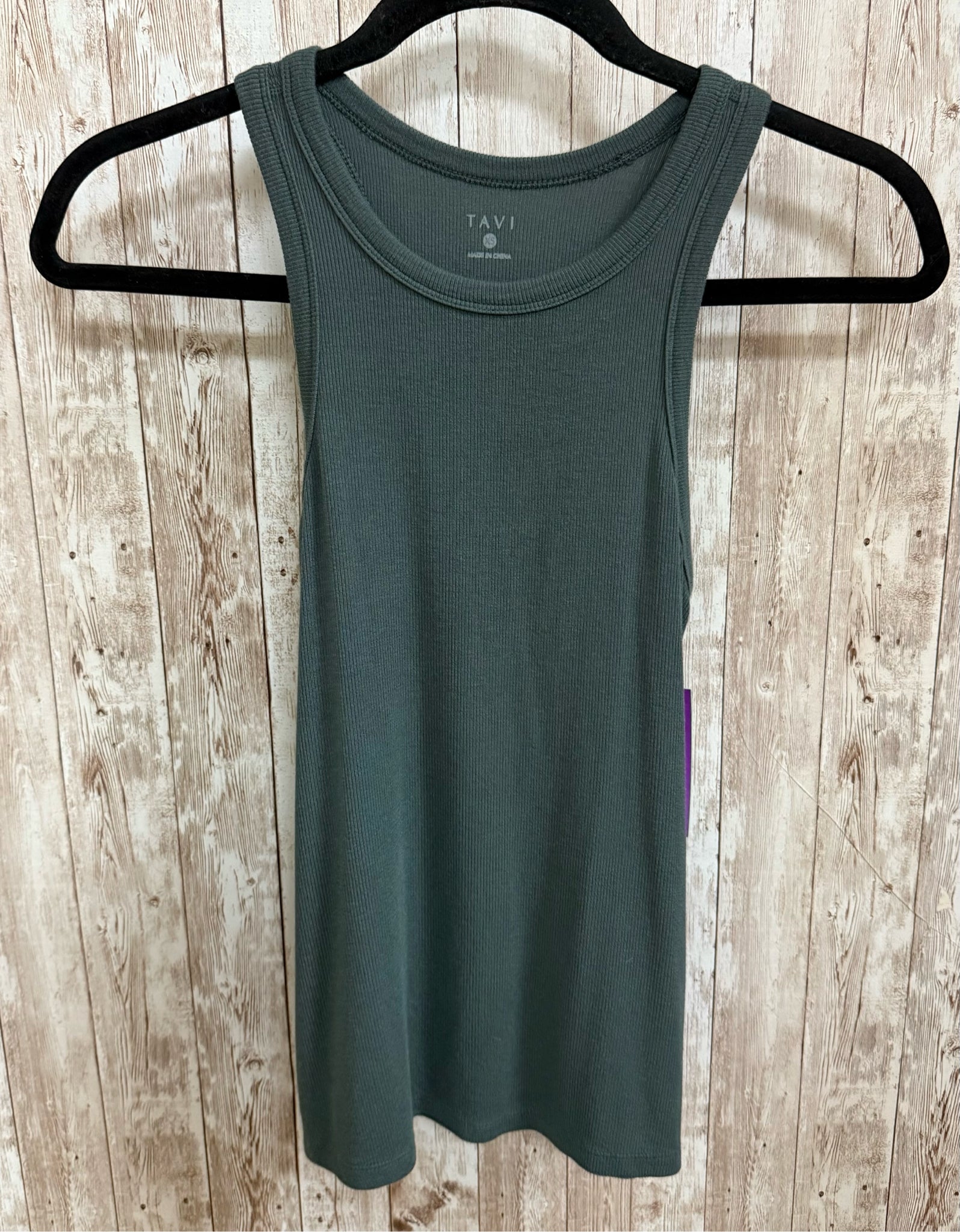 Size XS TAVI Dark Gray Top