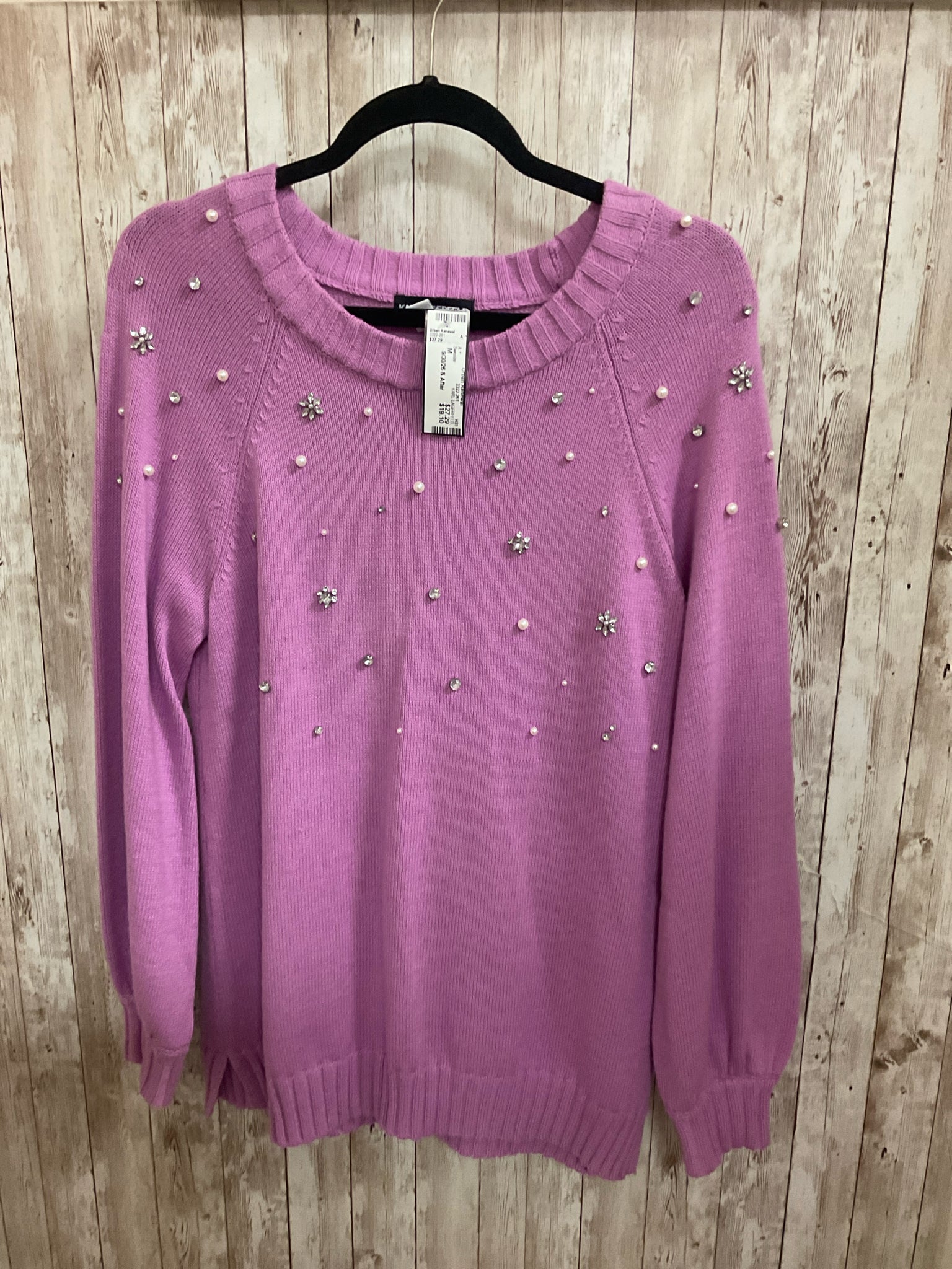 Size M KARL LAGERFELD Pink Sweater