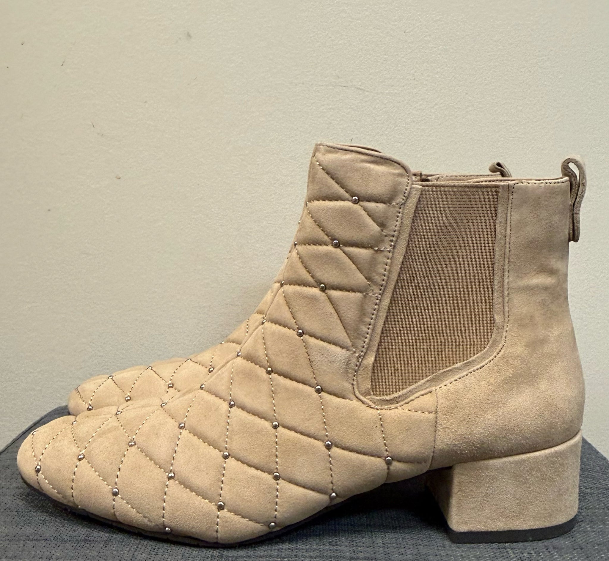 7.5 ISAAC MIZRAH LIVE Tan Boots