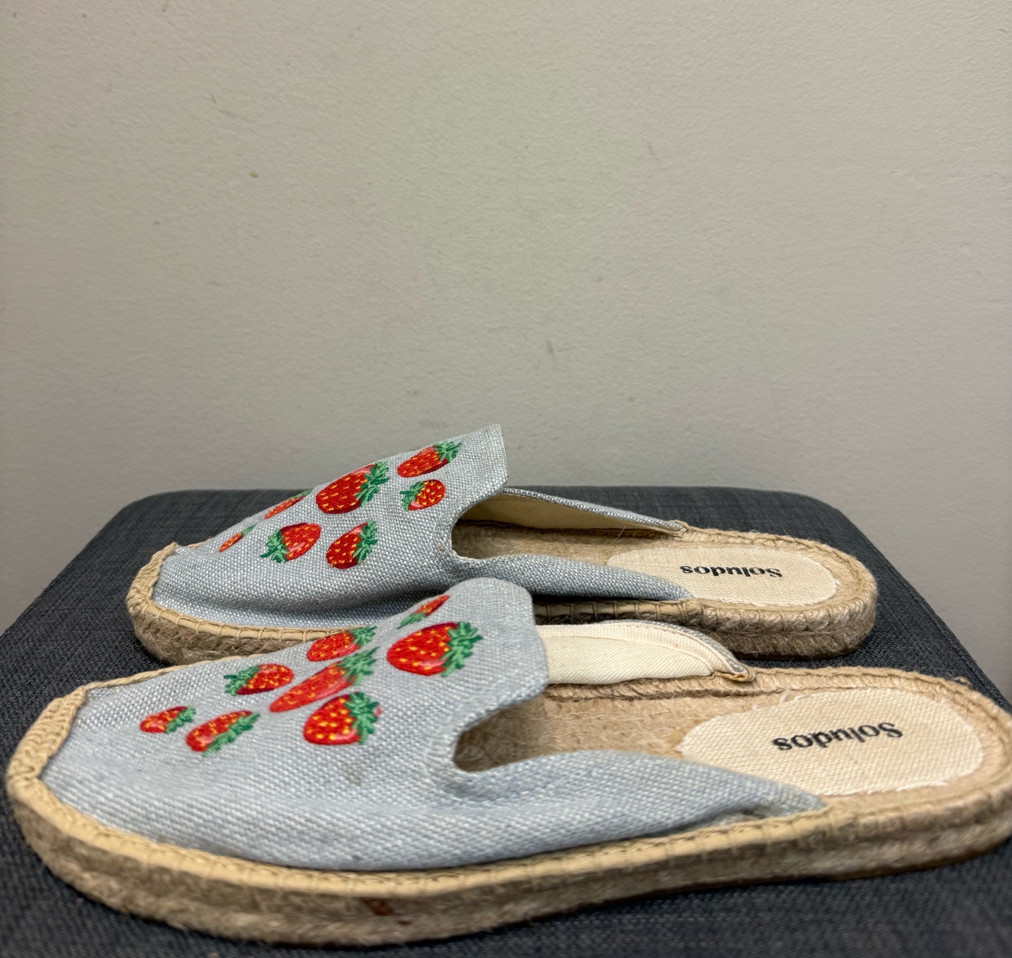 6 SOLUDOS BLUE DENIM Sandals