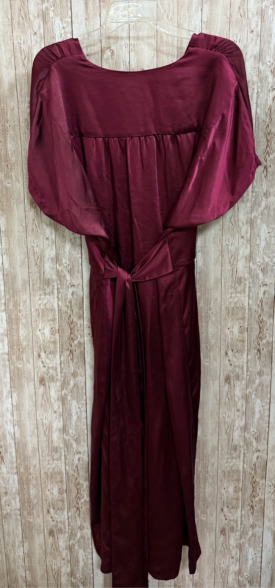Size 16 ANNE KLEIN Burgundy Dress