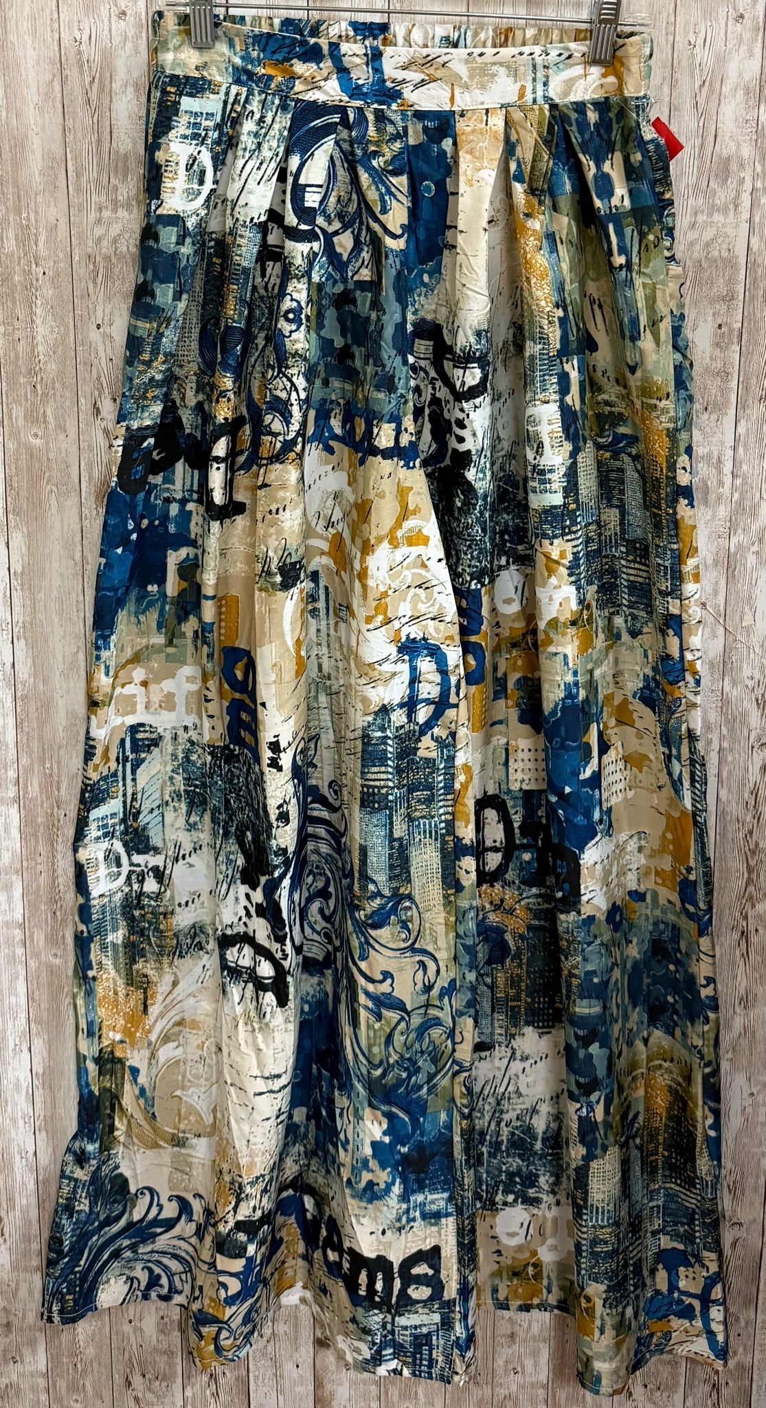 Size M TRUTH NYC TAN AND BLUE Pants