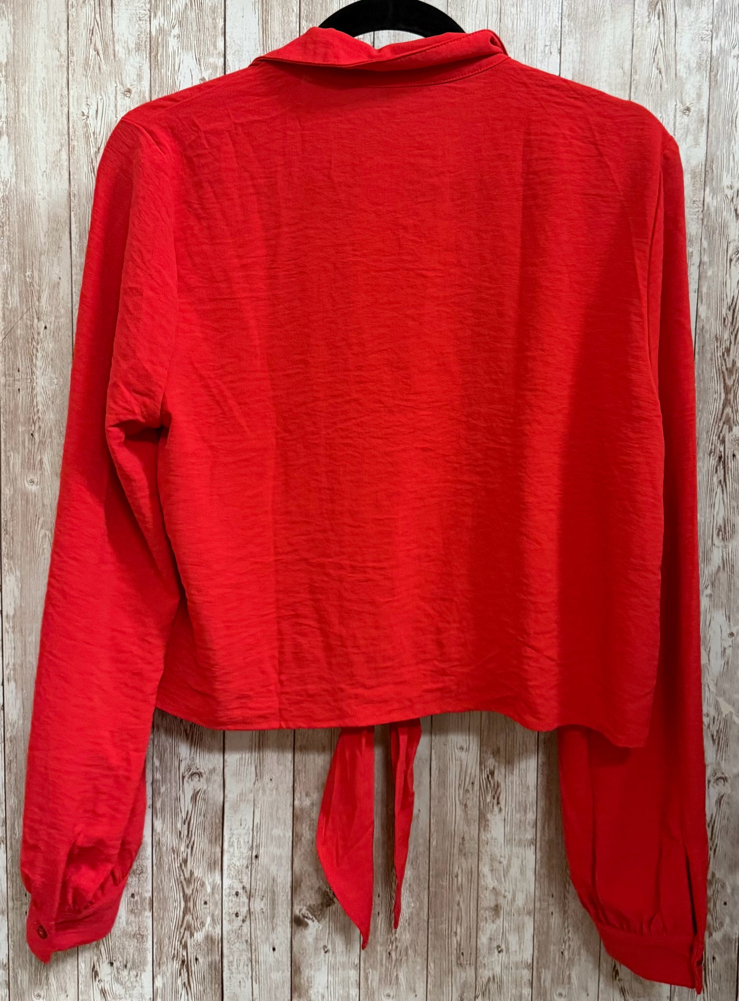 Size M TIMING Red Blouse