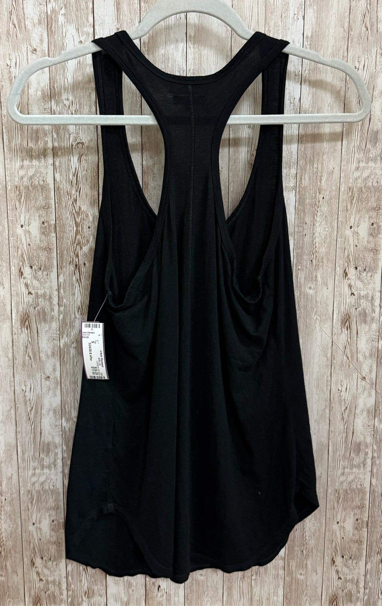 Size S CARBON 38 Black Top