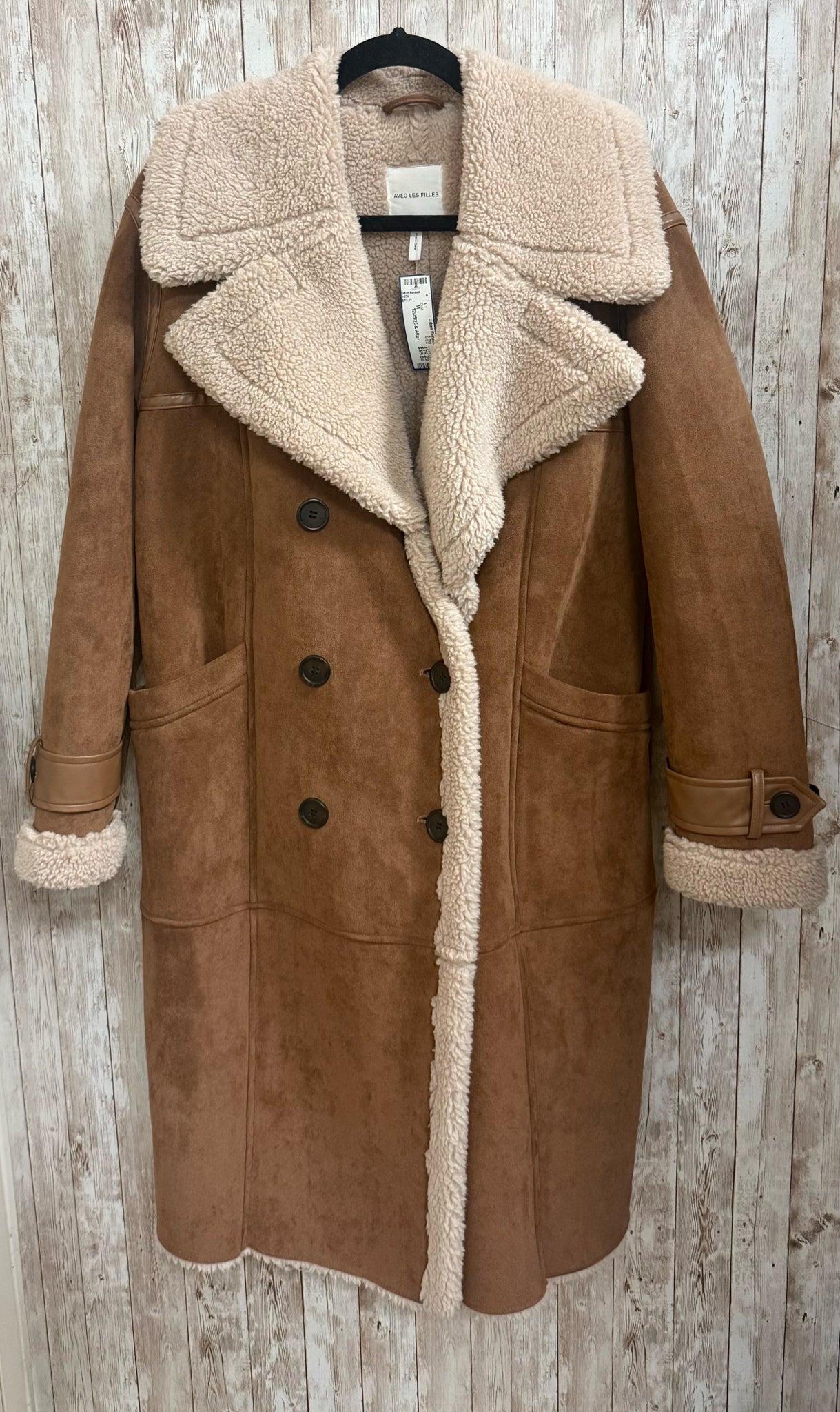 AVEC LES FILLES Brown Coat