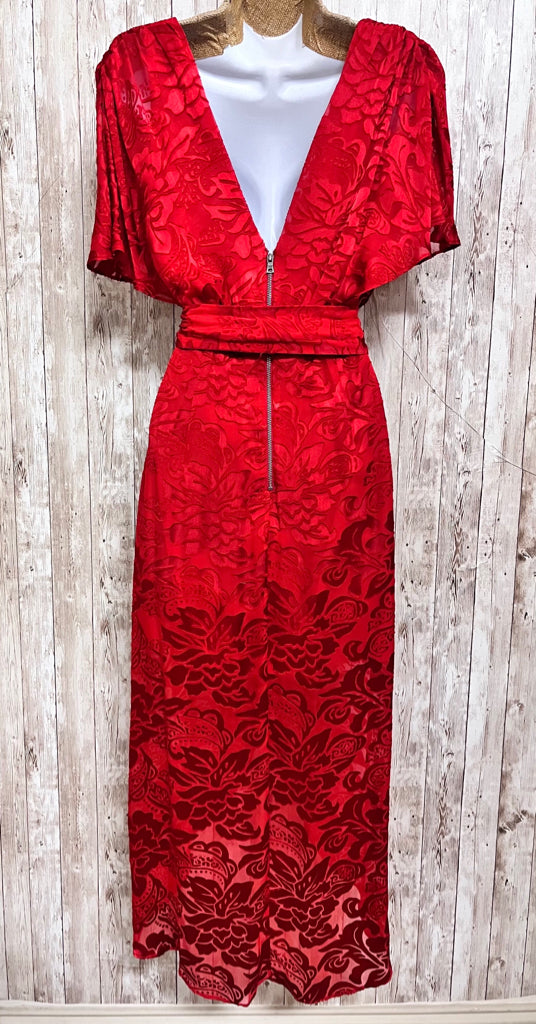 Size 4 ALICE + OLIVIA Red Dress
