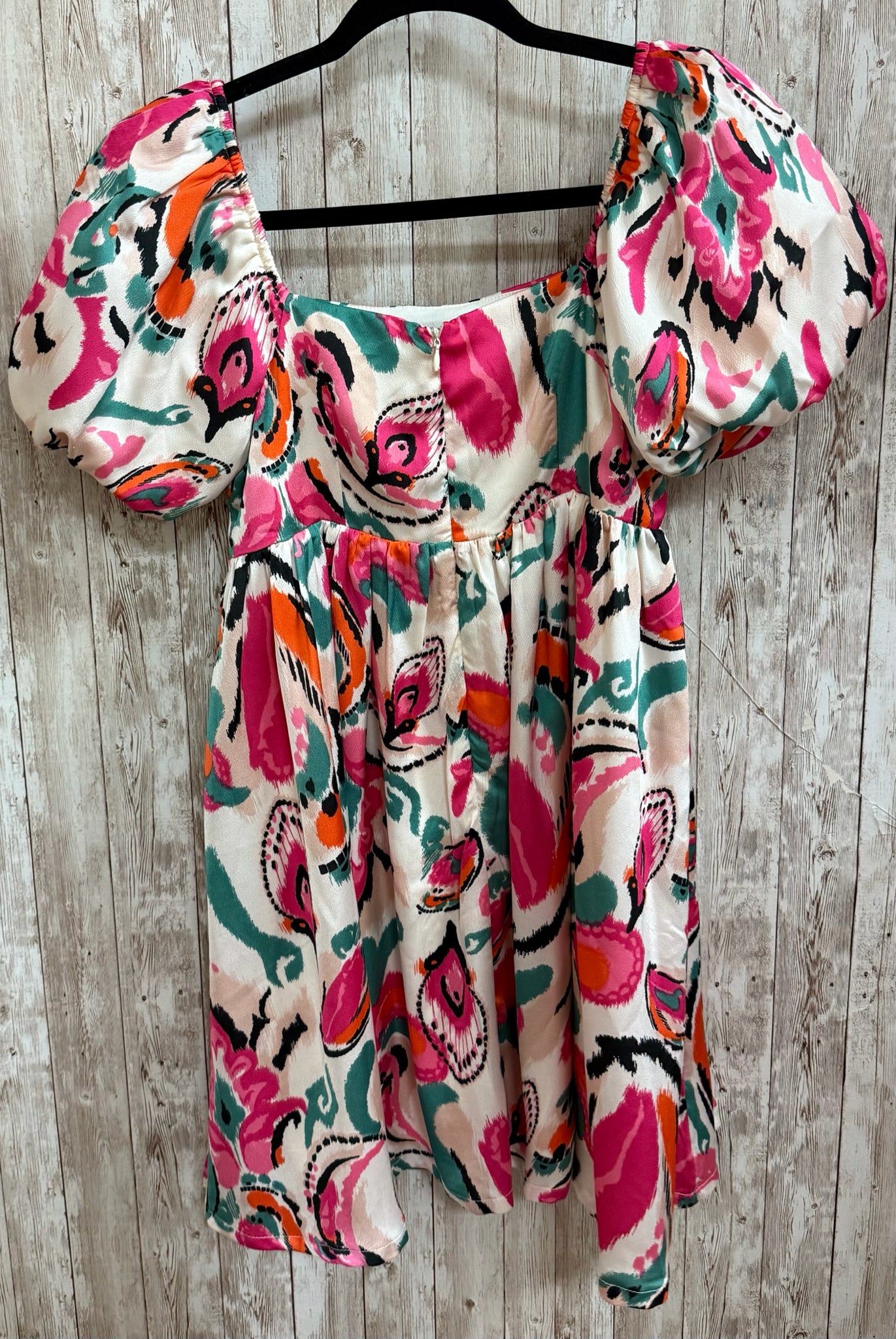 Size S TCEC CREAM AND PINK Dress