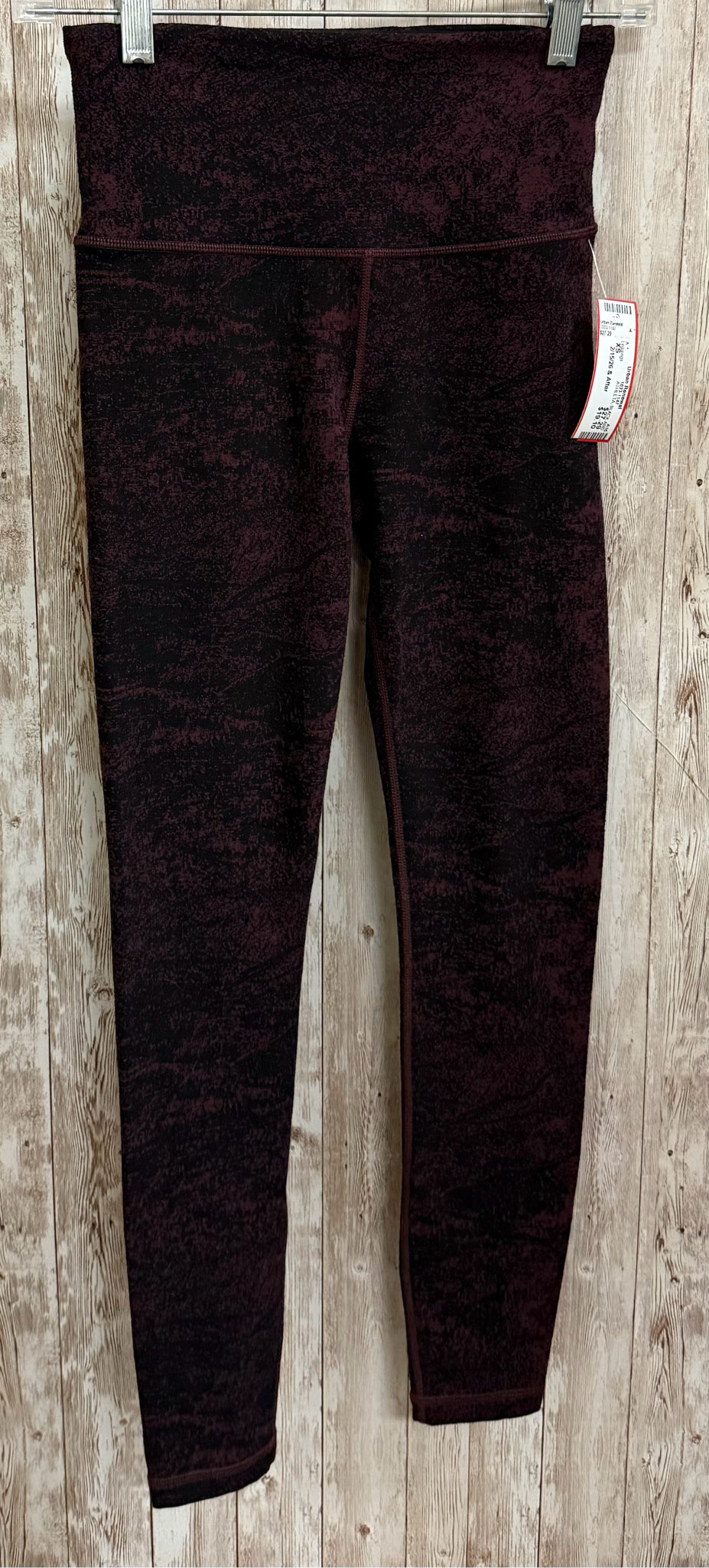 Size XS ATHLETA BLACK AND BROWN Leggings