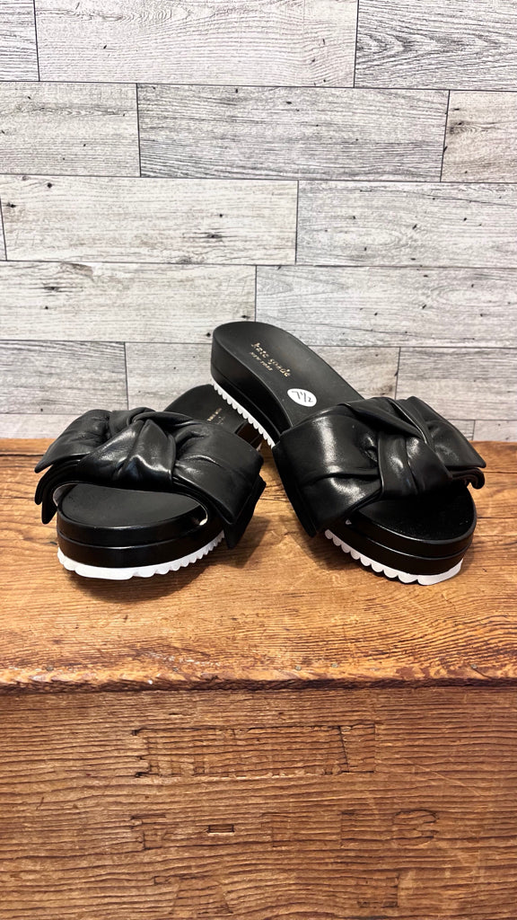 7.5 KATE SPADE Black Sandals