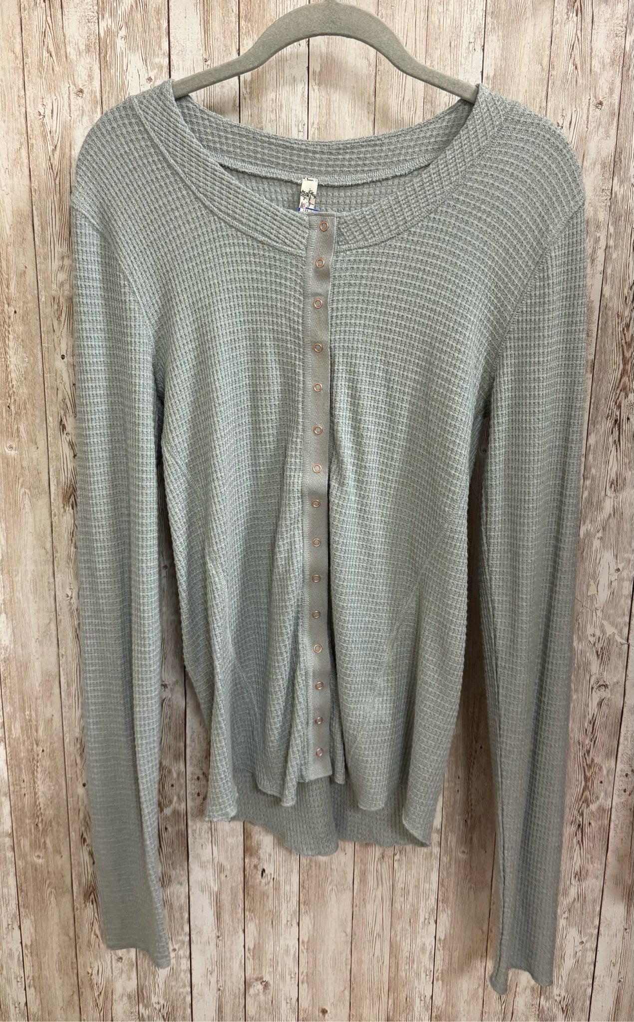 INTIMATELY FREE PEOPLE Size XL HEATHER GRAY Cardigan
