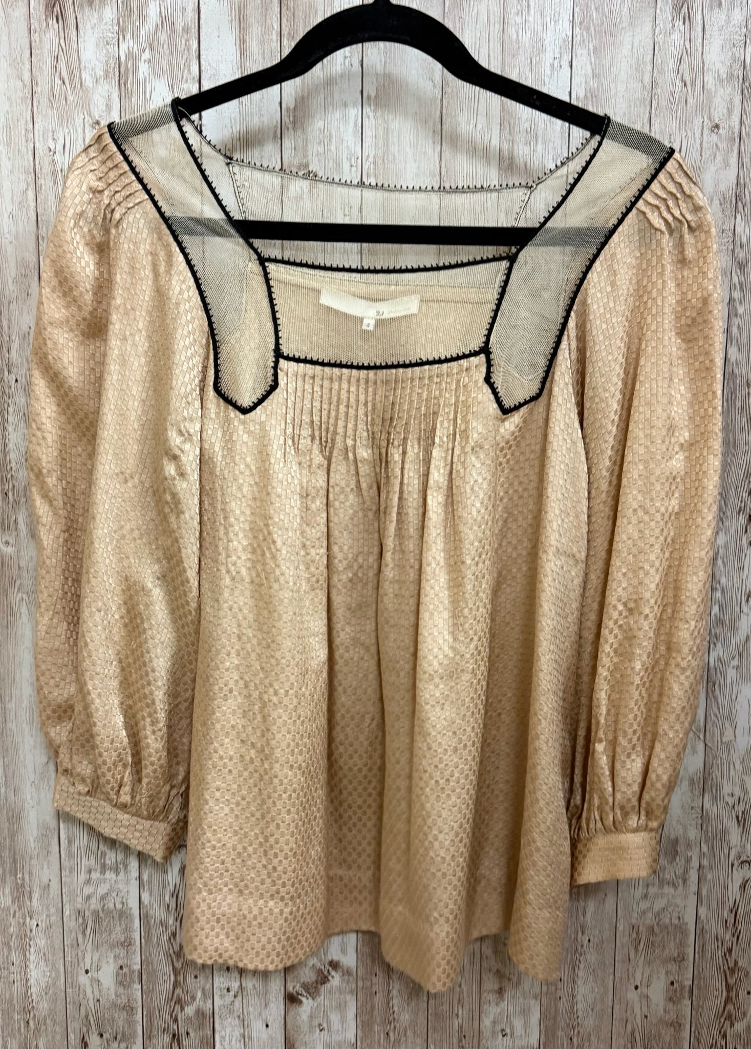 Size 6 3.1 PHILLIP LIM Gold Top