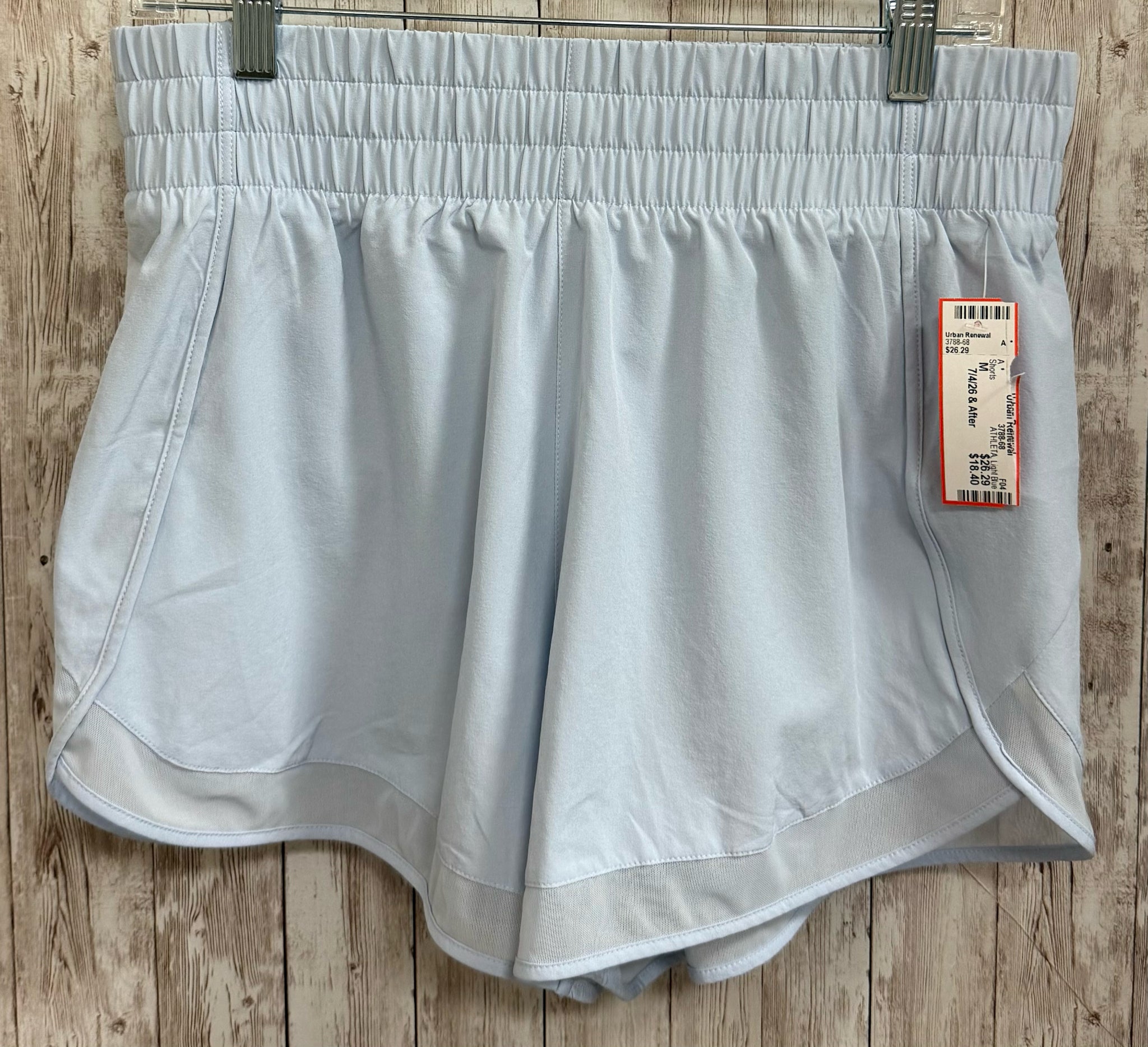 Size M ATHLETA Light Blue Shorts