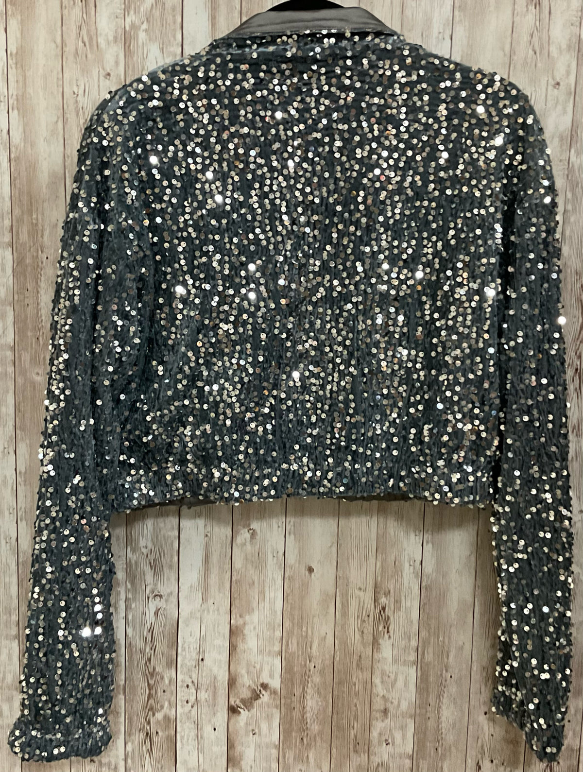 Size L BETTER BE Silver Jacket