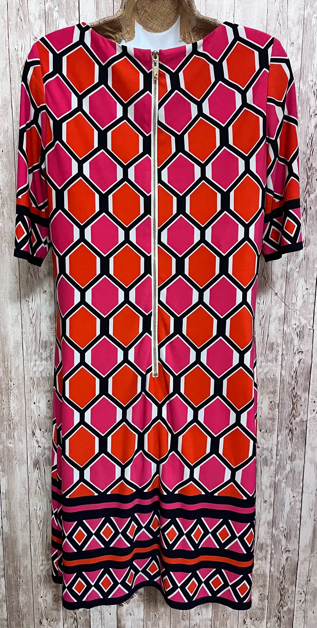 Size 10 ELIZA J PINK AND RED Dress