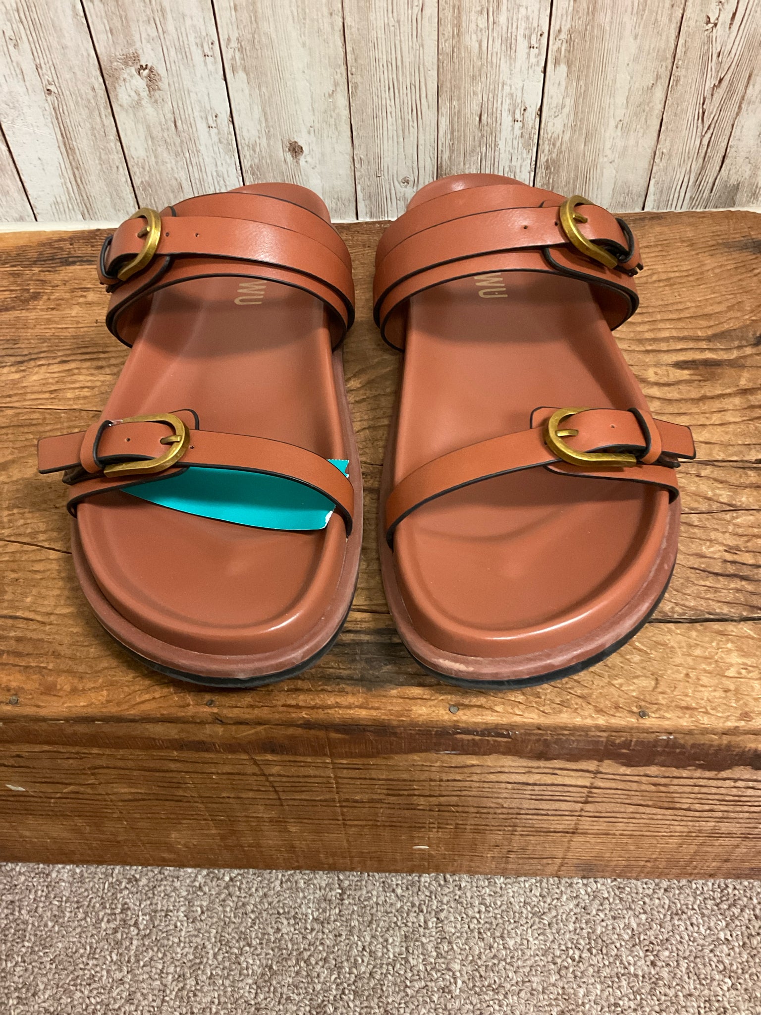 7.5 JASON WU Brown Sandals