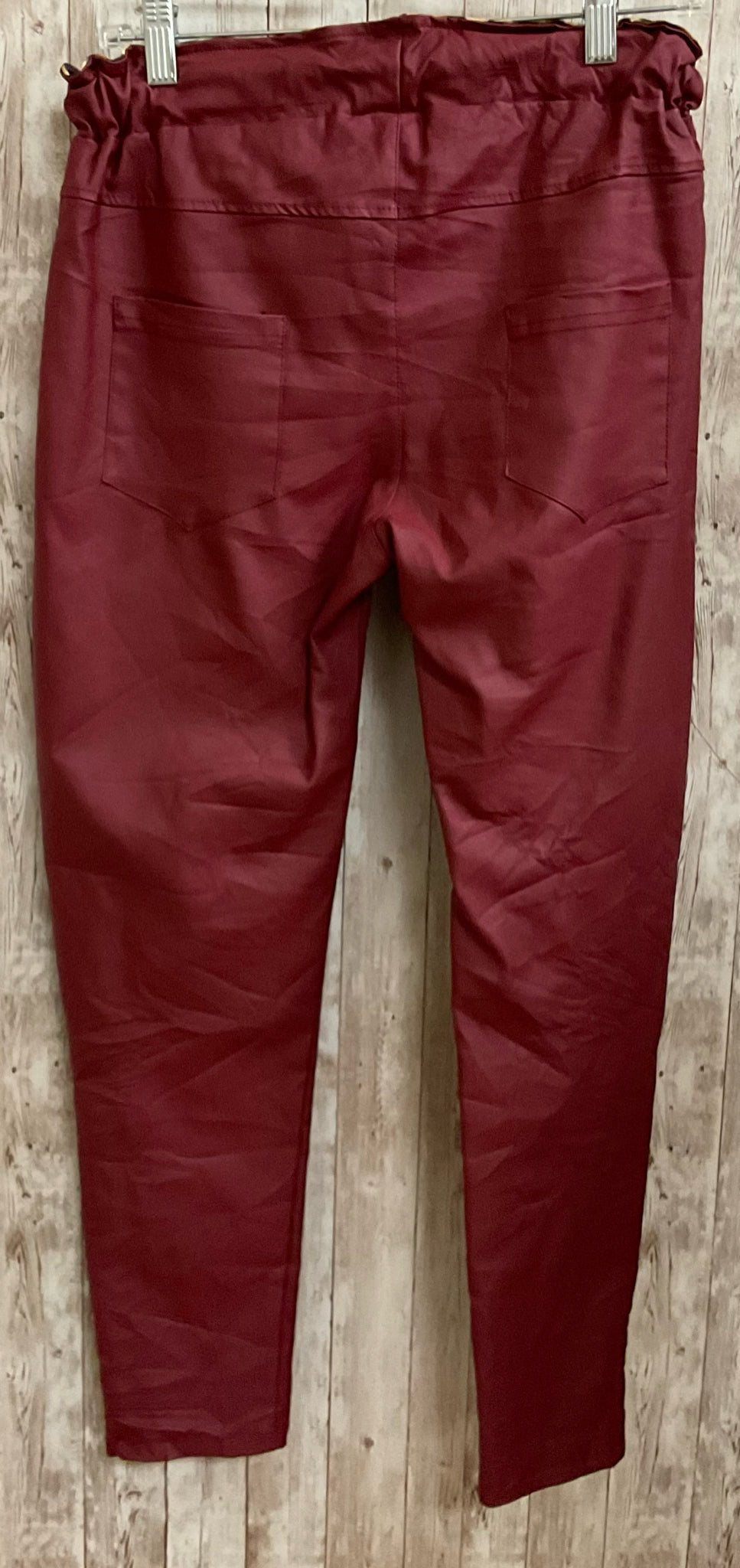 Size M VENTI 6 Burgundy Pants